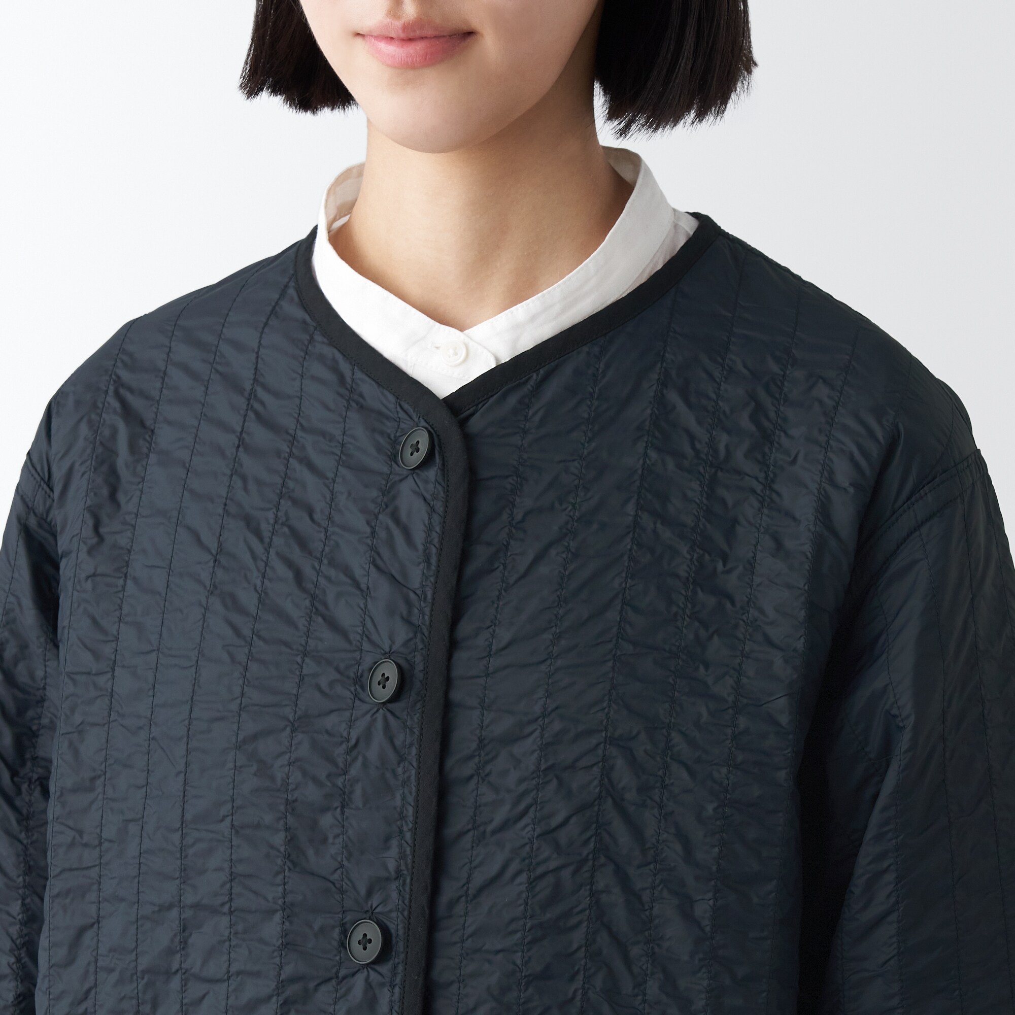リバーシブルキルトジャケット（婦人）