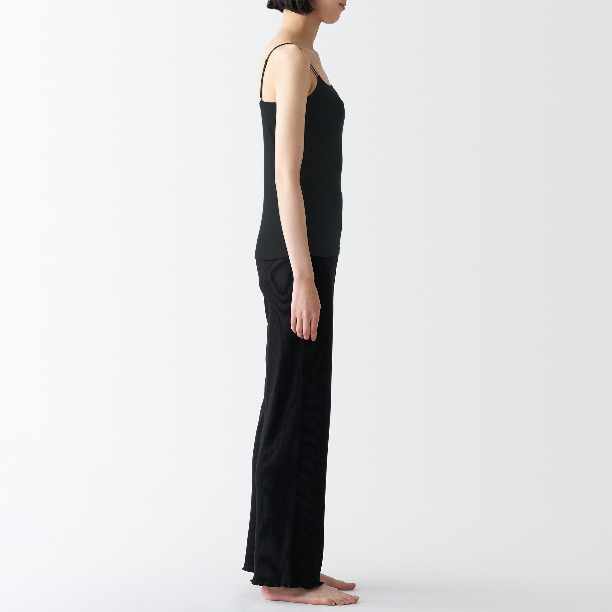 さらっと綿　キャミソール（汗取りパッドなし）