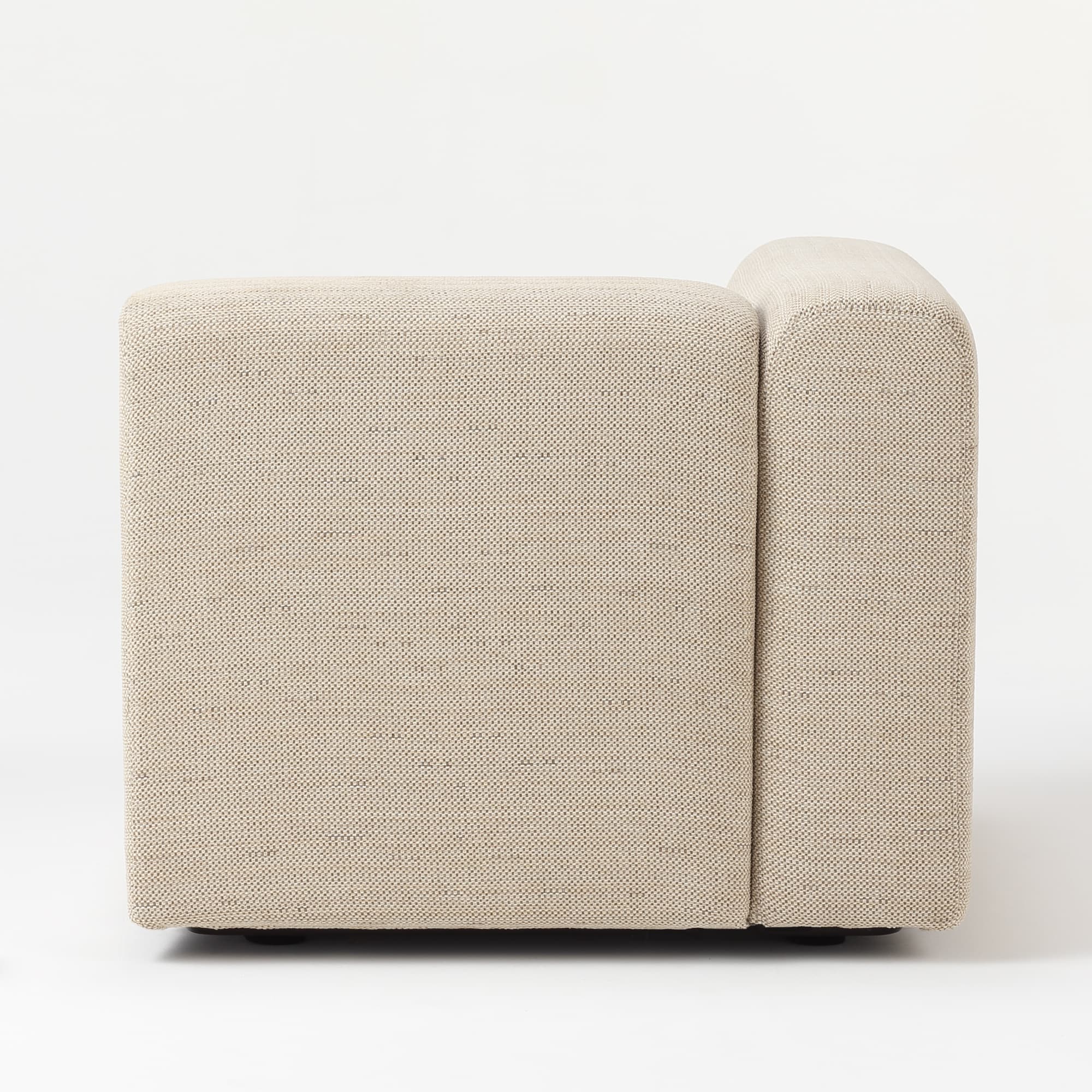 【カバー】綿ポリエステル変り織ユニットソファ・アーム付・小用カバー