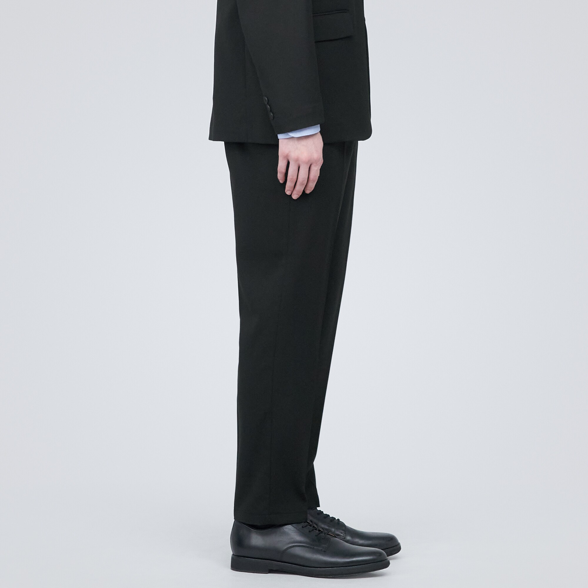 【セットアップ可能】撥水ストレッチノータックパンツ