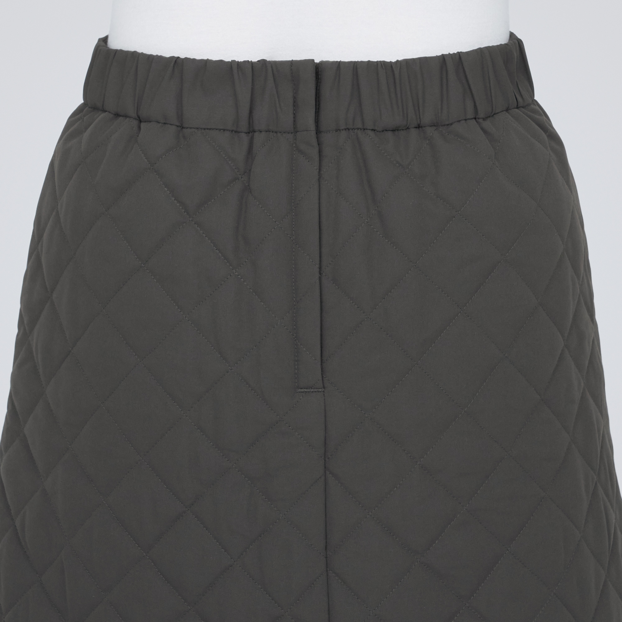 洗える　キルティングミニスカート