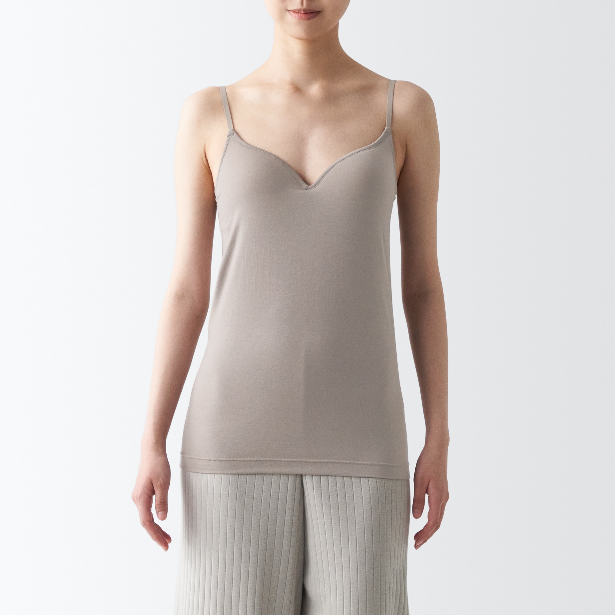 婦人　なめらかブラキャミソール