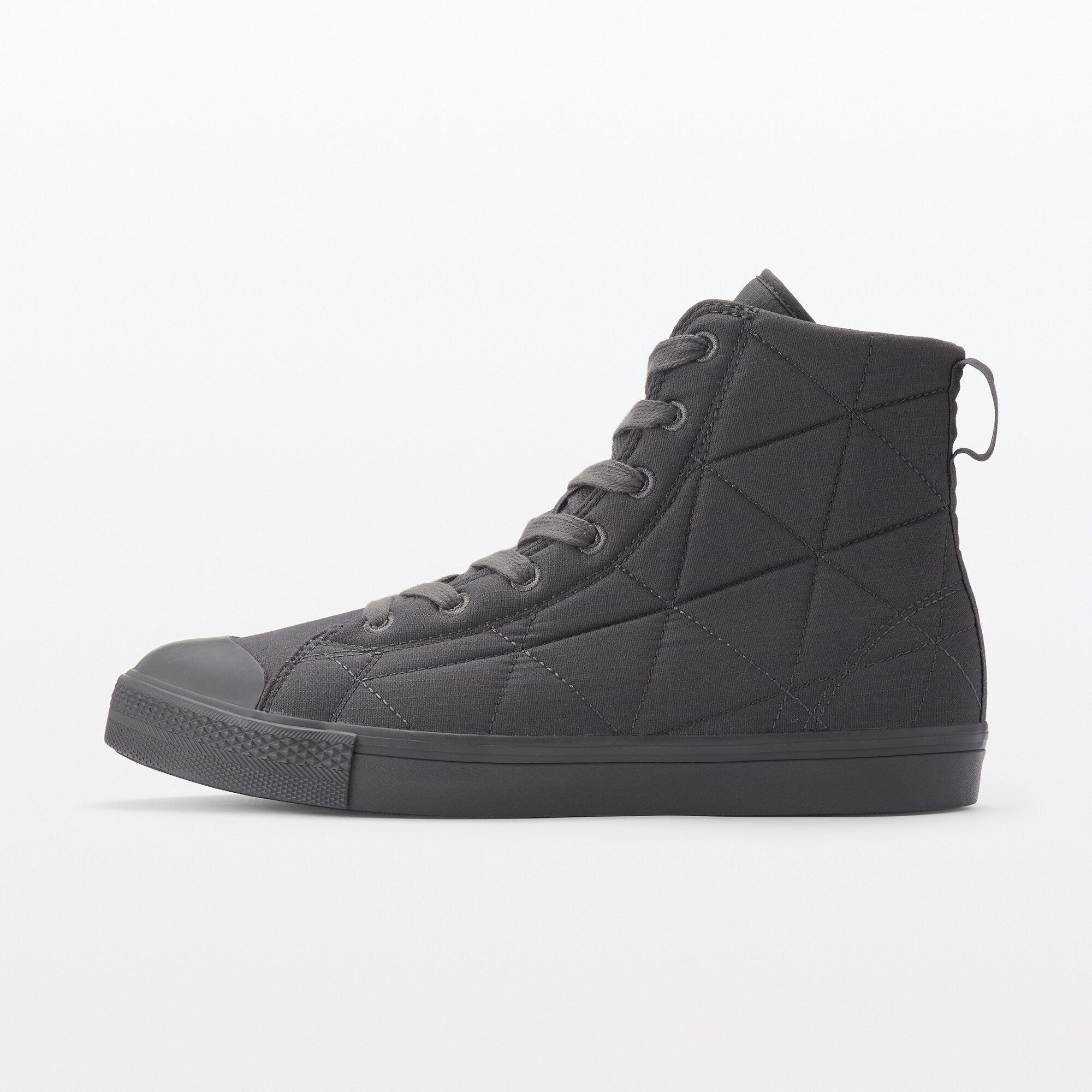 紳士　疲れにくい　撥水中わたハイカットスニーカー