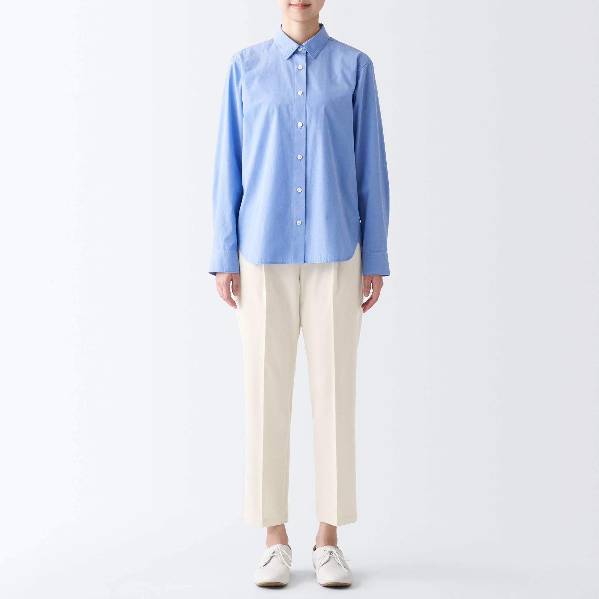 再生ポリエステルテーパードパンツ