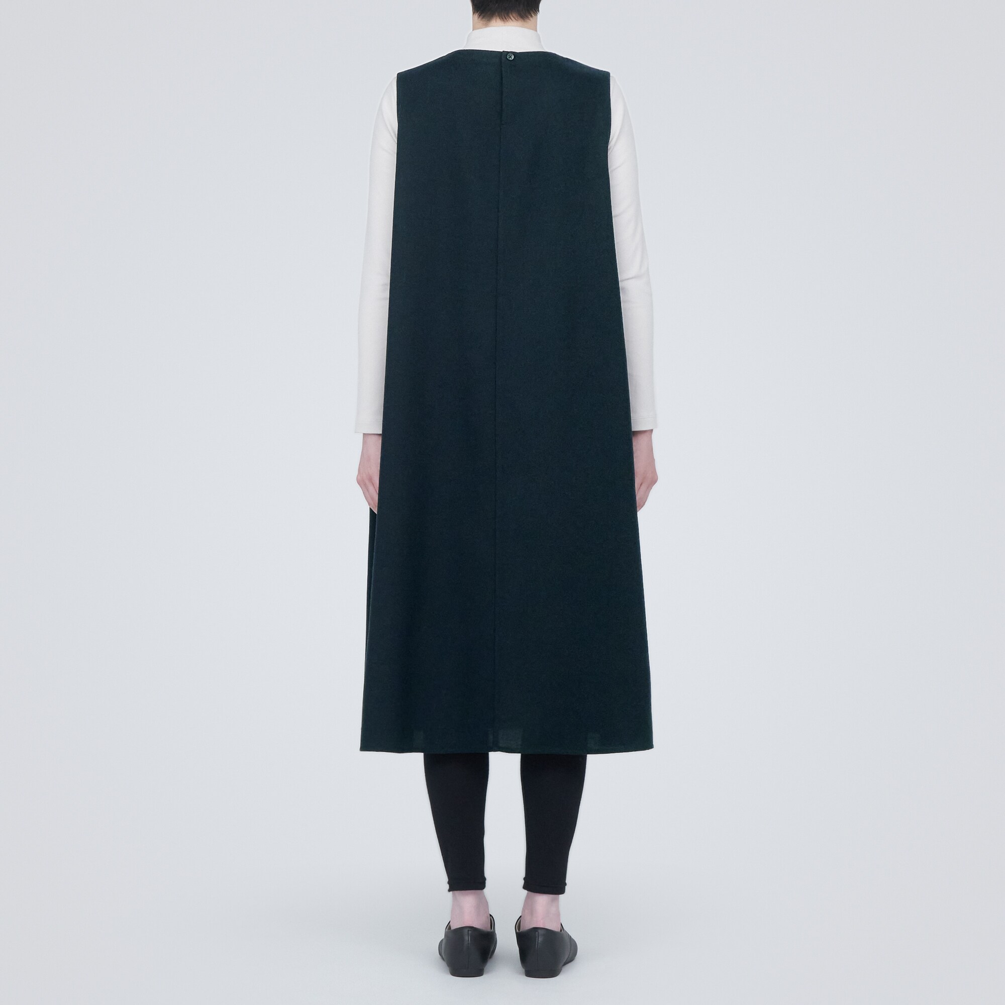 起毛ジャンパースカート