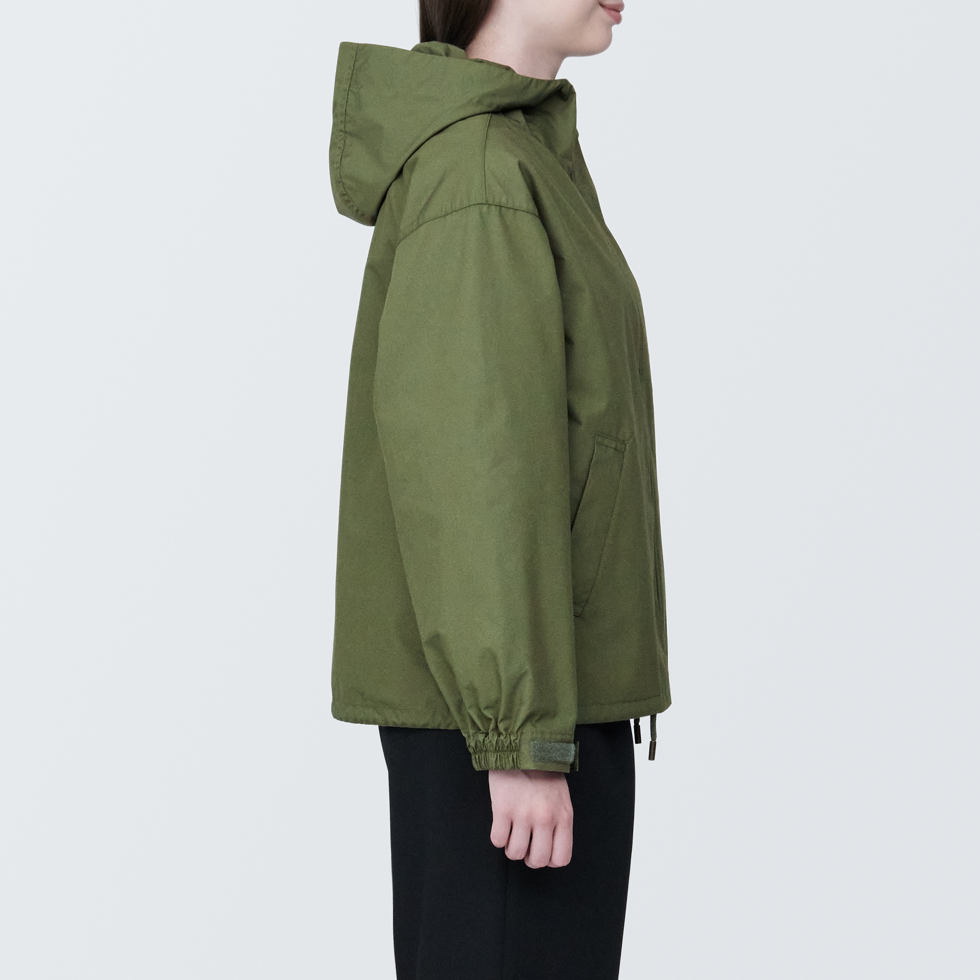 婦人　撥水フードジャケット