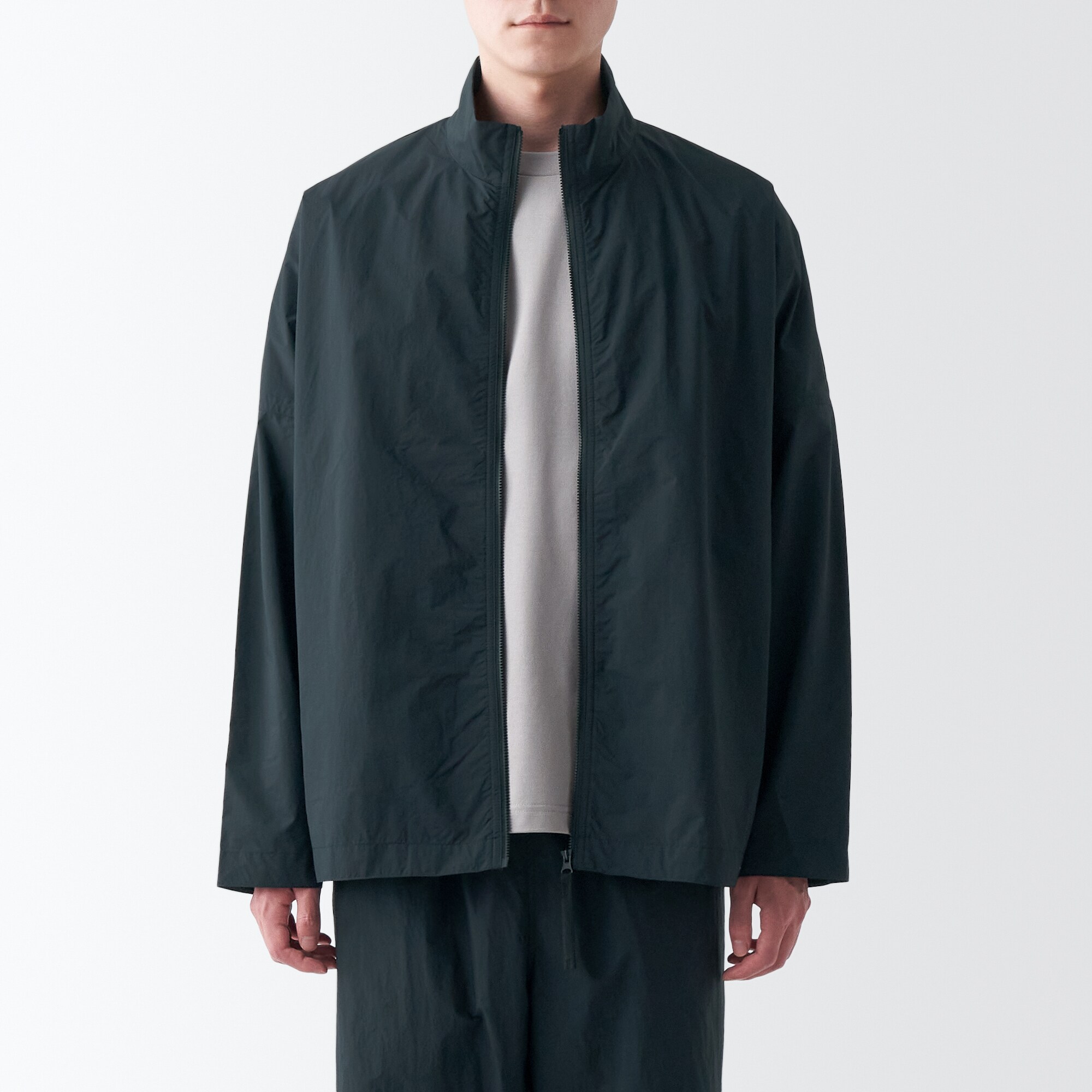 撥水防風ブルゾン