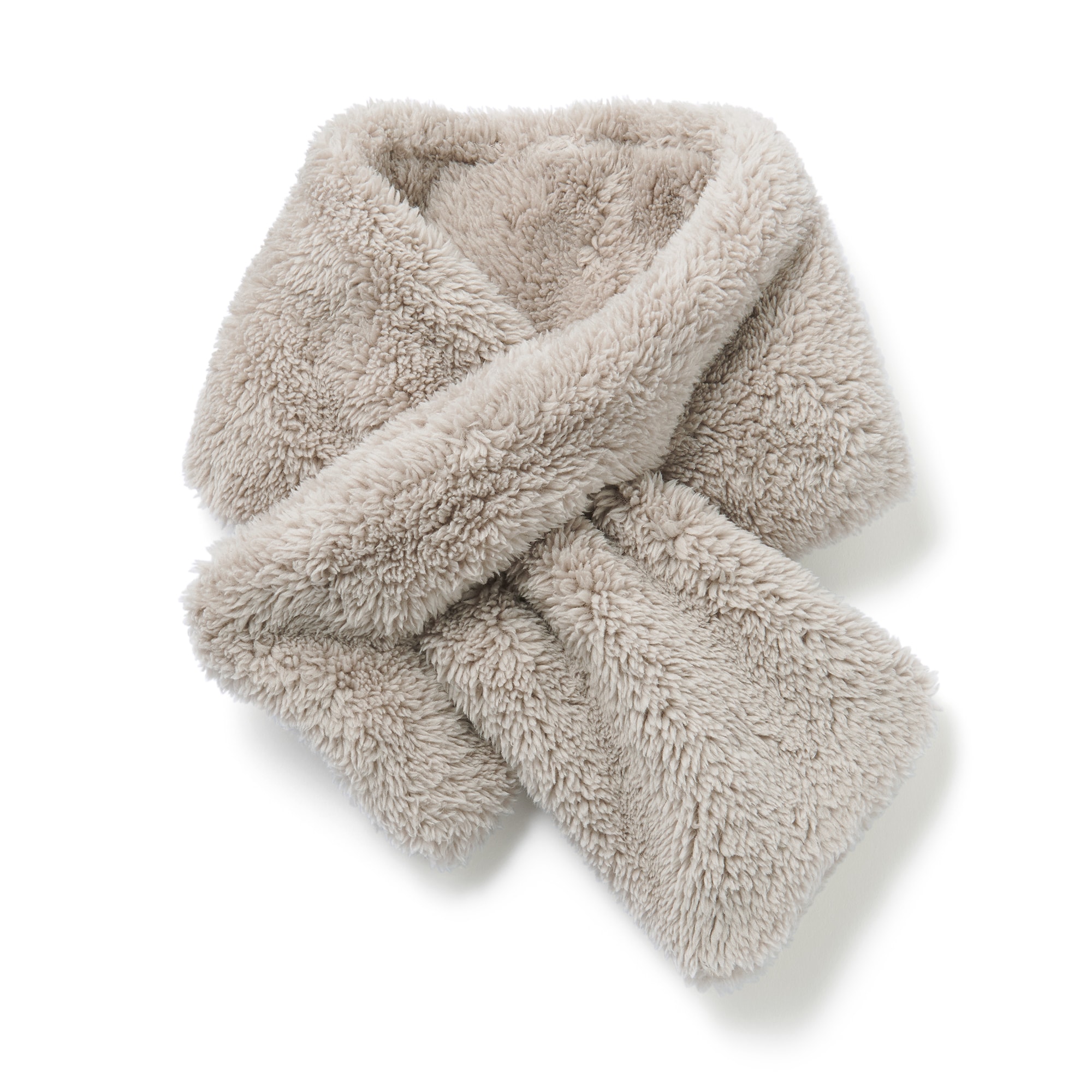 再生ポリエステル　ボア　マフラー（キッズ）