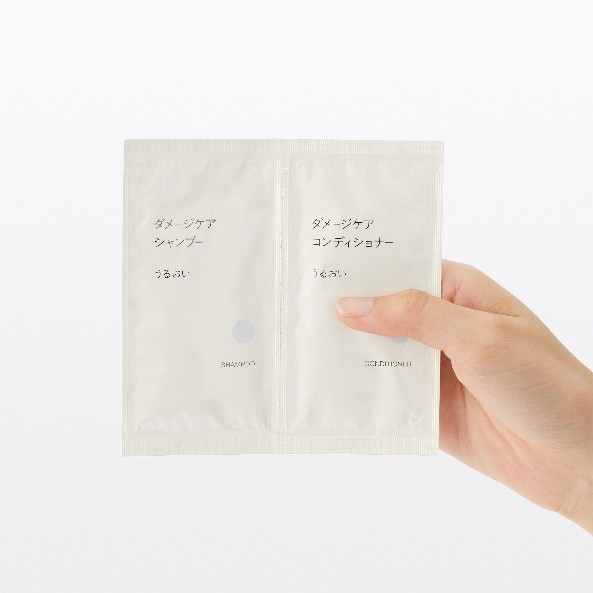 ダメージケアシャンプー　コンディショナーセット　うるおい　１０ｍＬ／１０ｇ