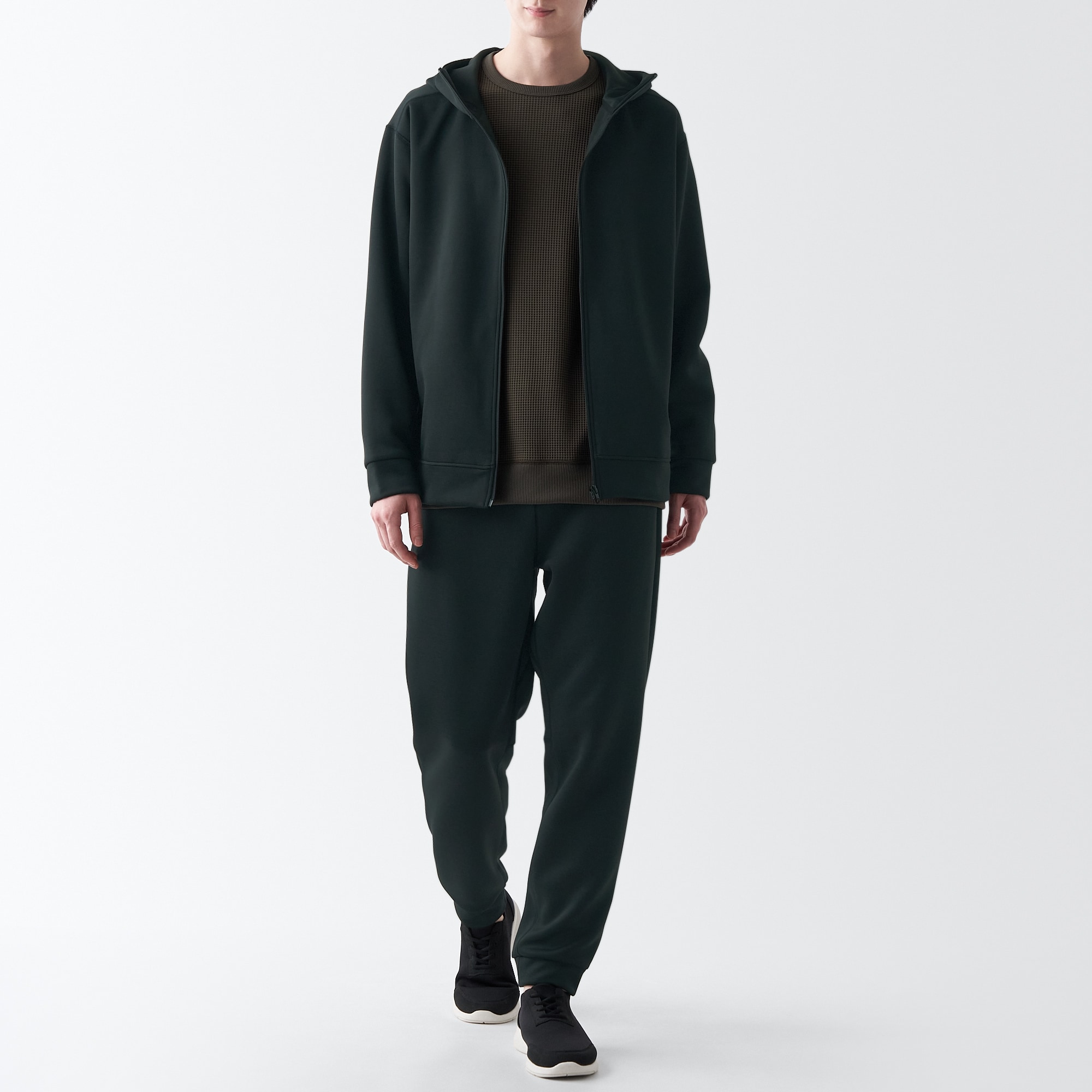 ＵＶカット乾きやすいスウェットフルジップパーカ