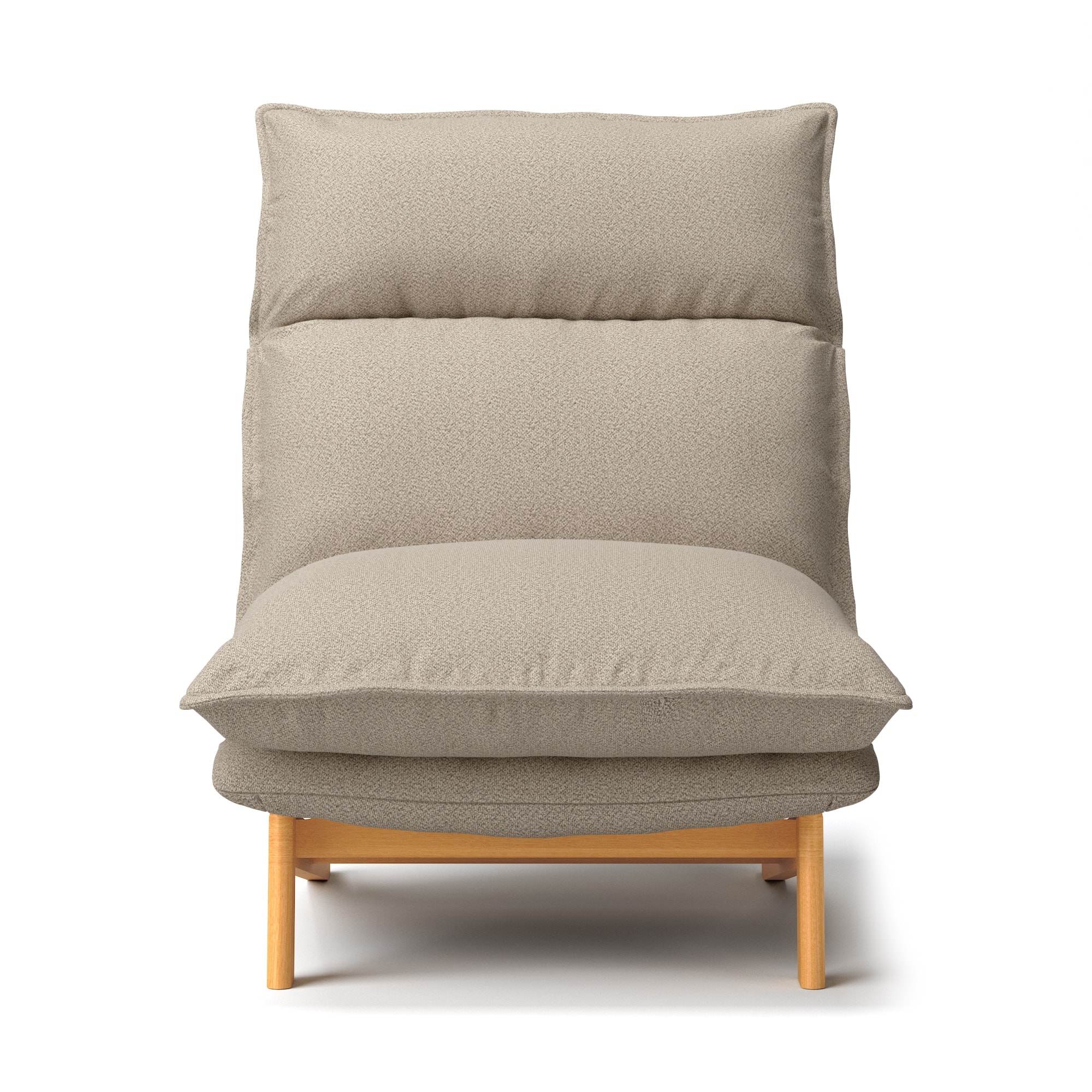 【カバー】綿太番手ハイバックリクライニングソファ・１シーター用カバー