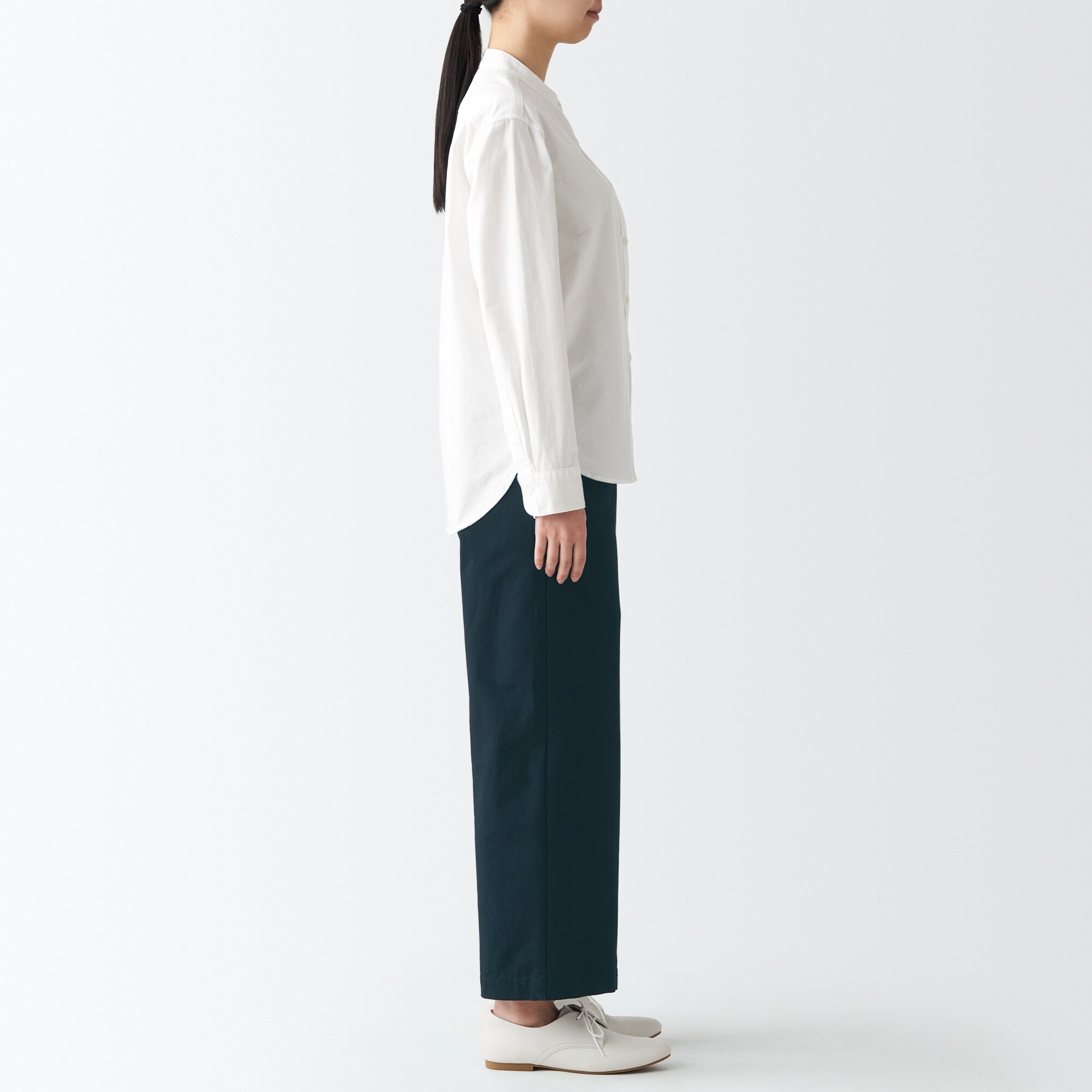 縦横ストレッチチノワイドパンツ（股下６６～７０ｃｍ）旧サイズ対応・数量限定