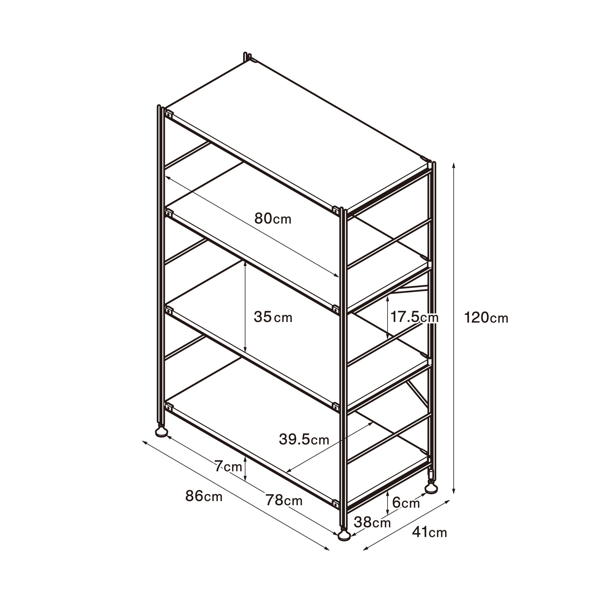 ステンレスユニットシェルフ・棚セット・ワイド・中