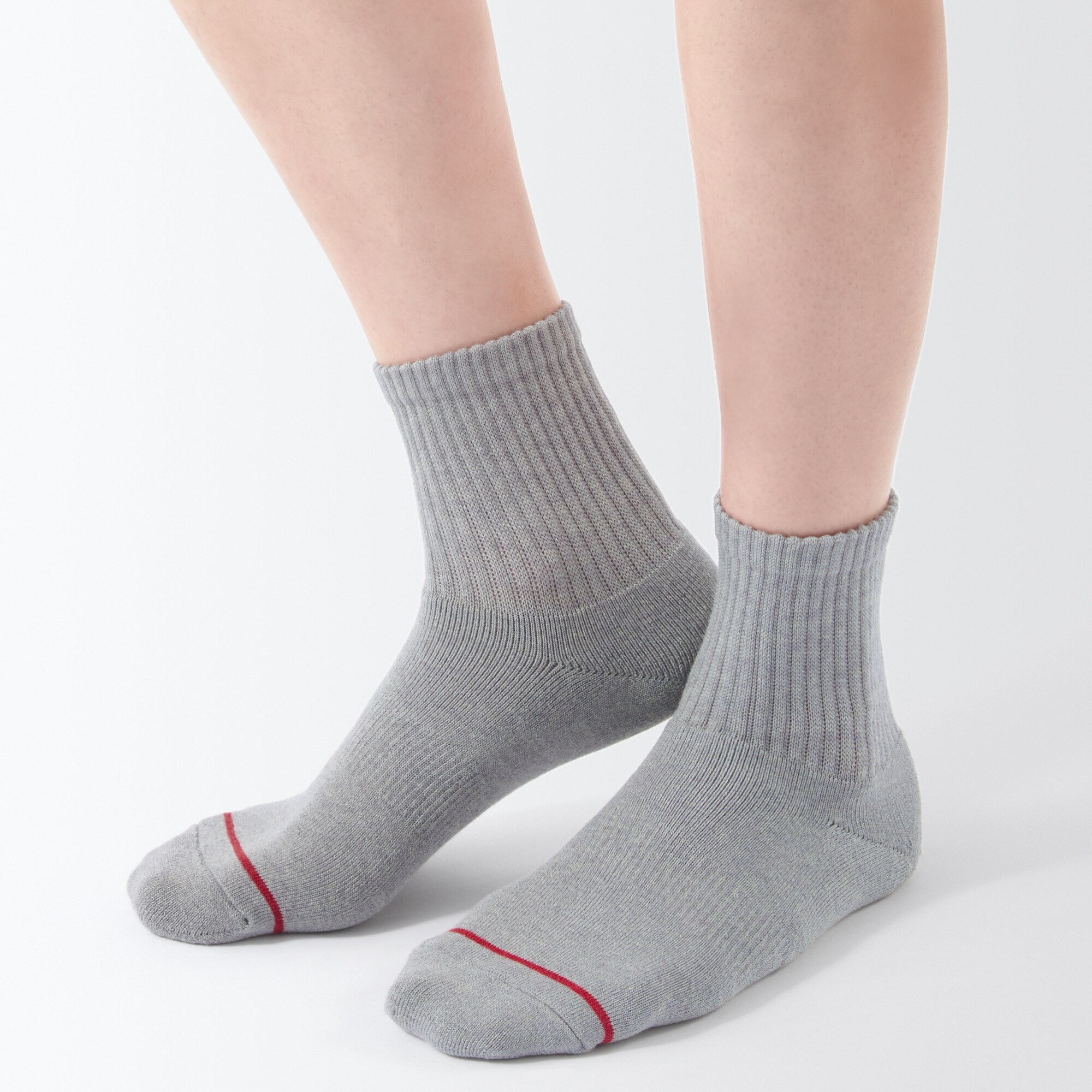 足なり直角　あったか綿　厚手ショート丈靴下（ウール入り／紳士）