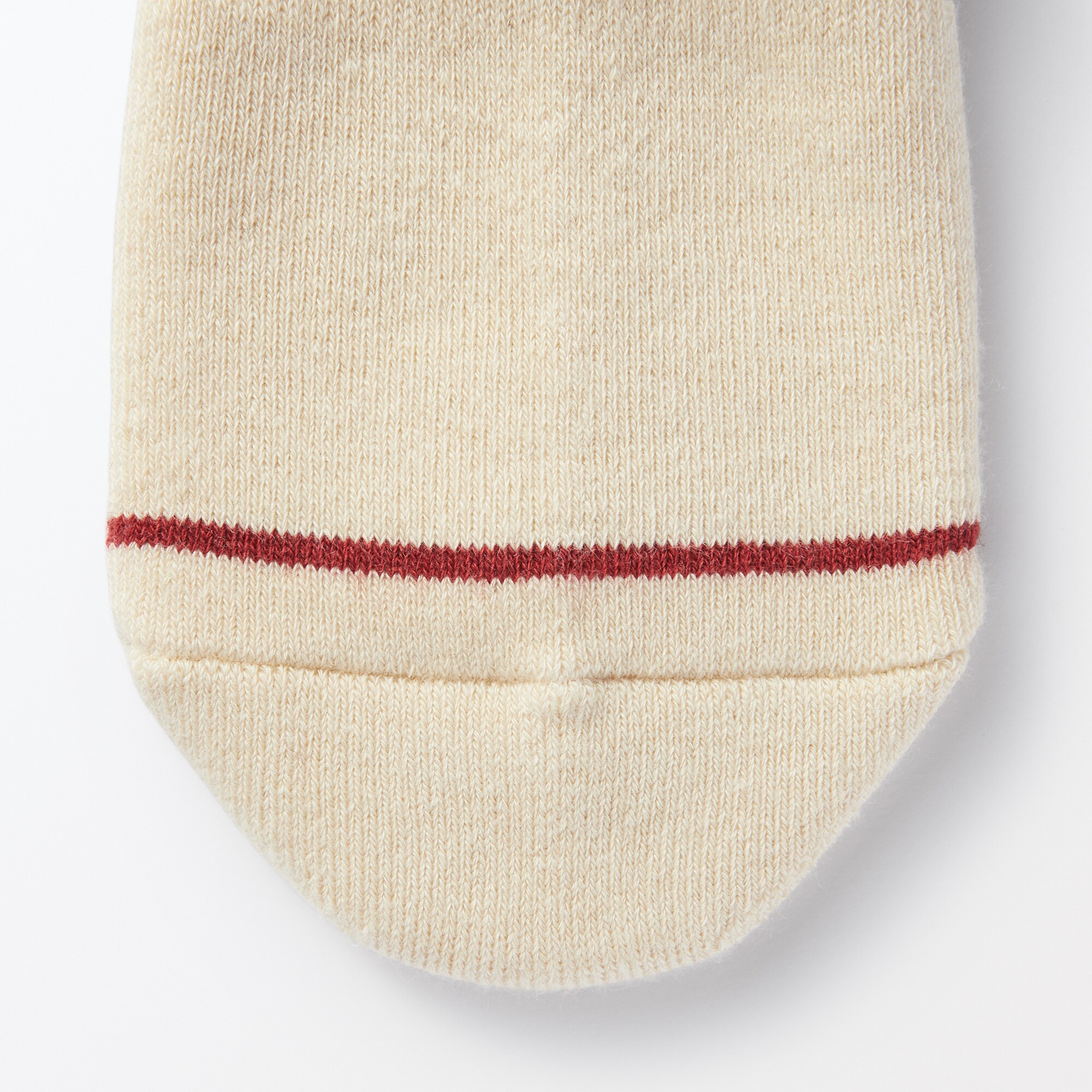 足なり直角　あったか綿　厚手靴下（ウール入り・ライン／婦）