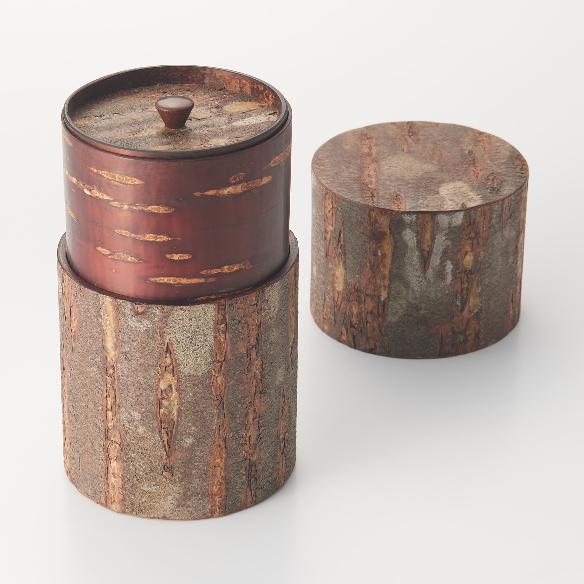 樺細工のコーヒーキャニスター200ｇ用