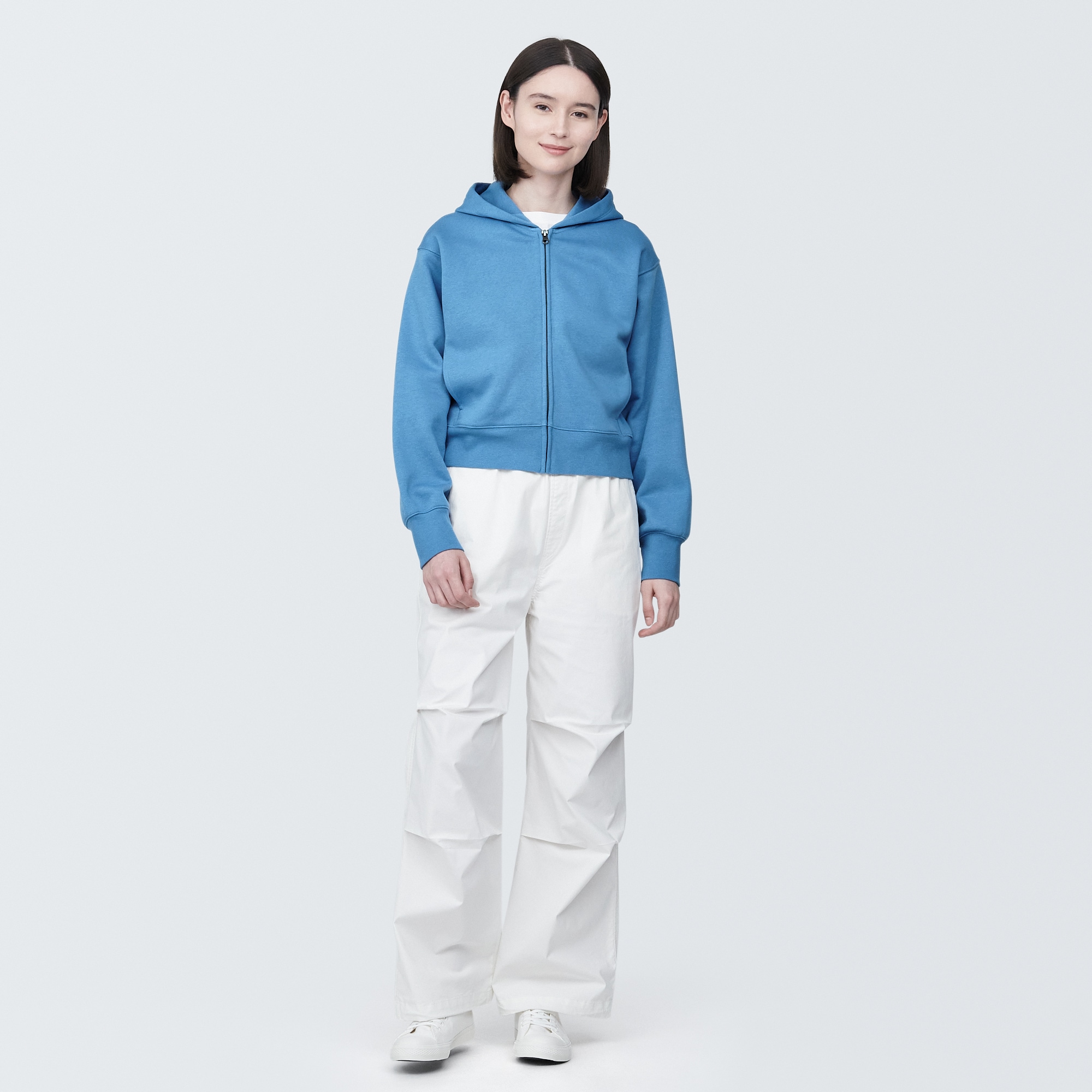 婦人　スウェットフルジップパーカ