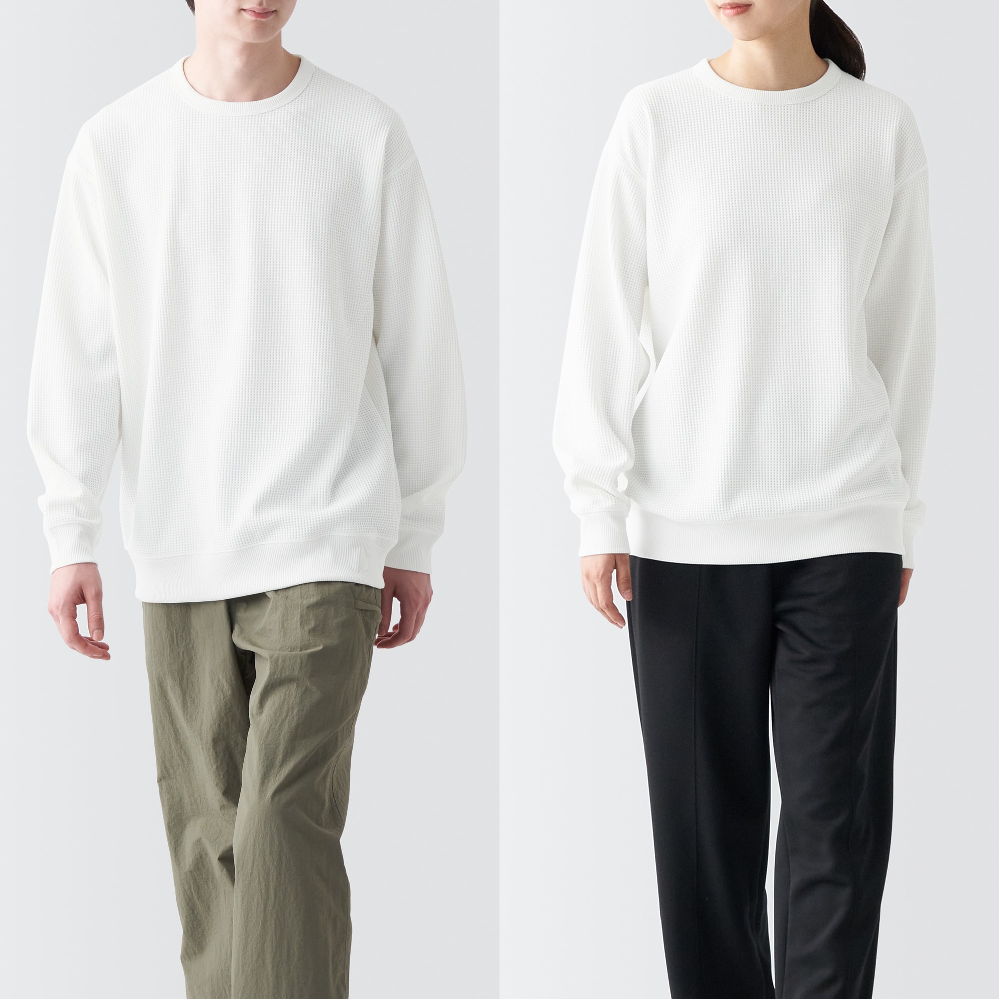 ＵＶカットワッフル長袖Ｔシャツ