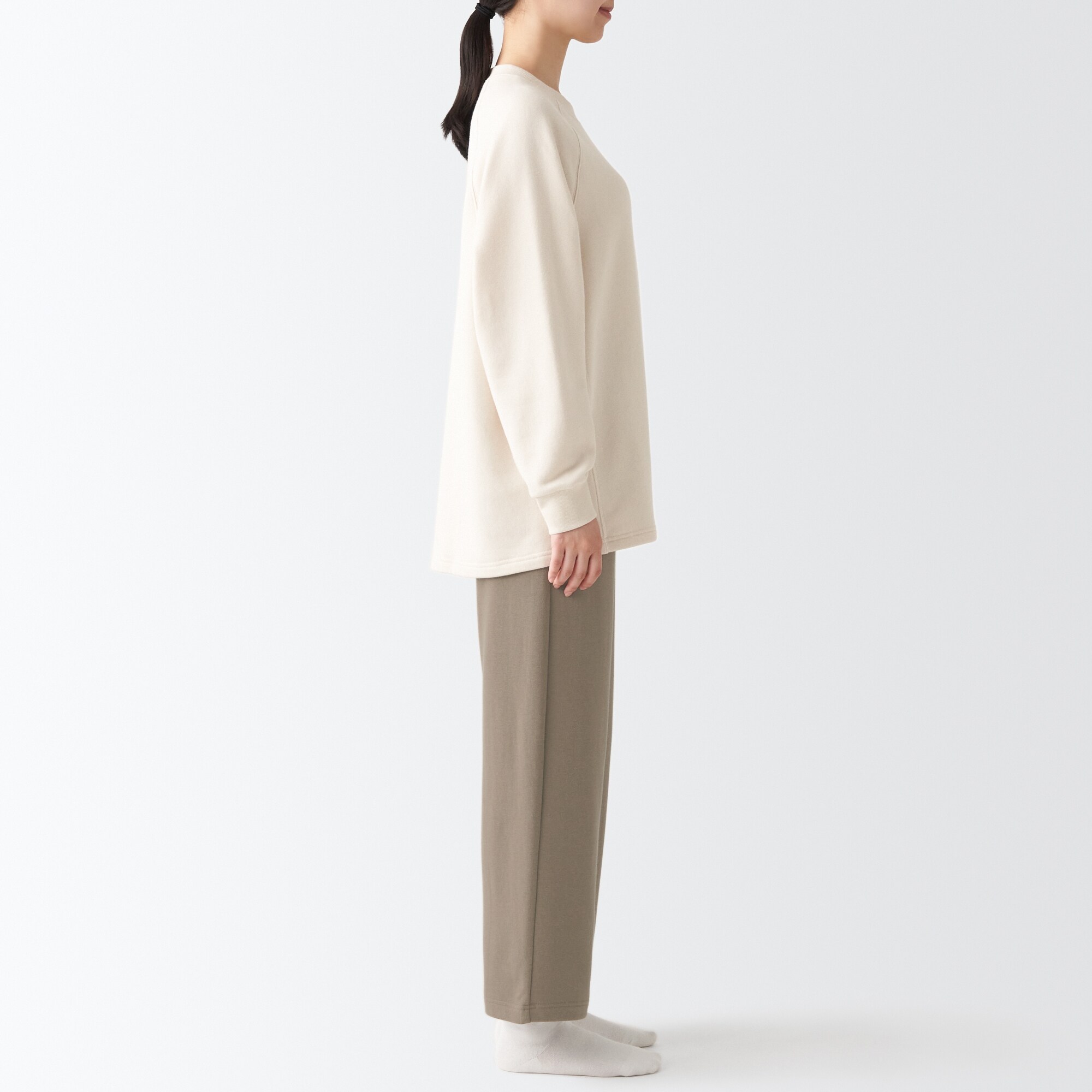 スウェットストレートパンツ