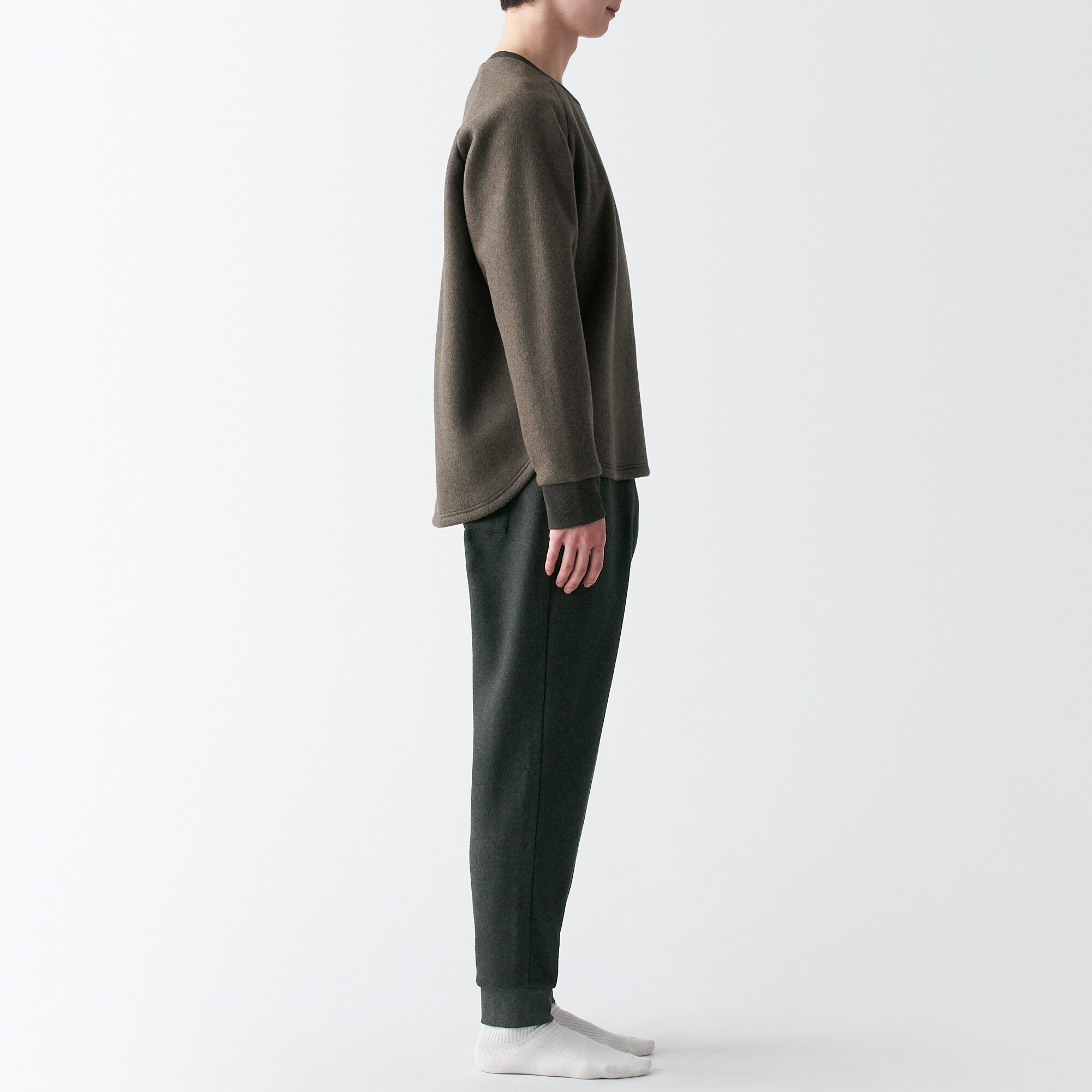 なめらかフリース　ルームウェアセット