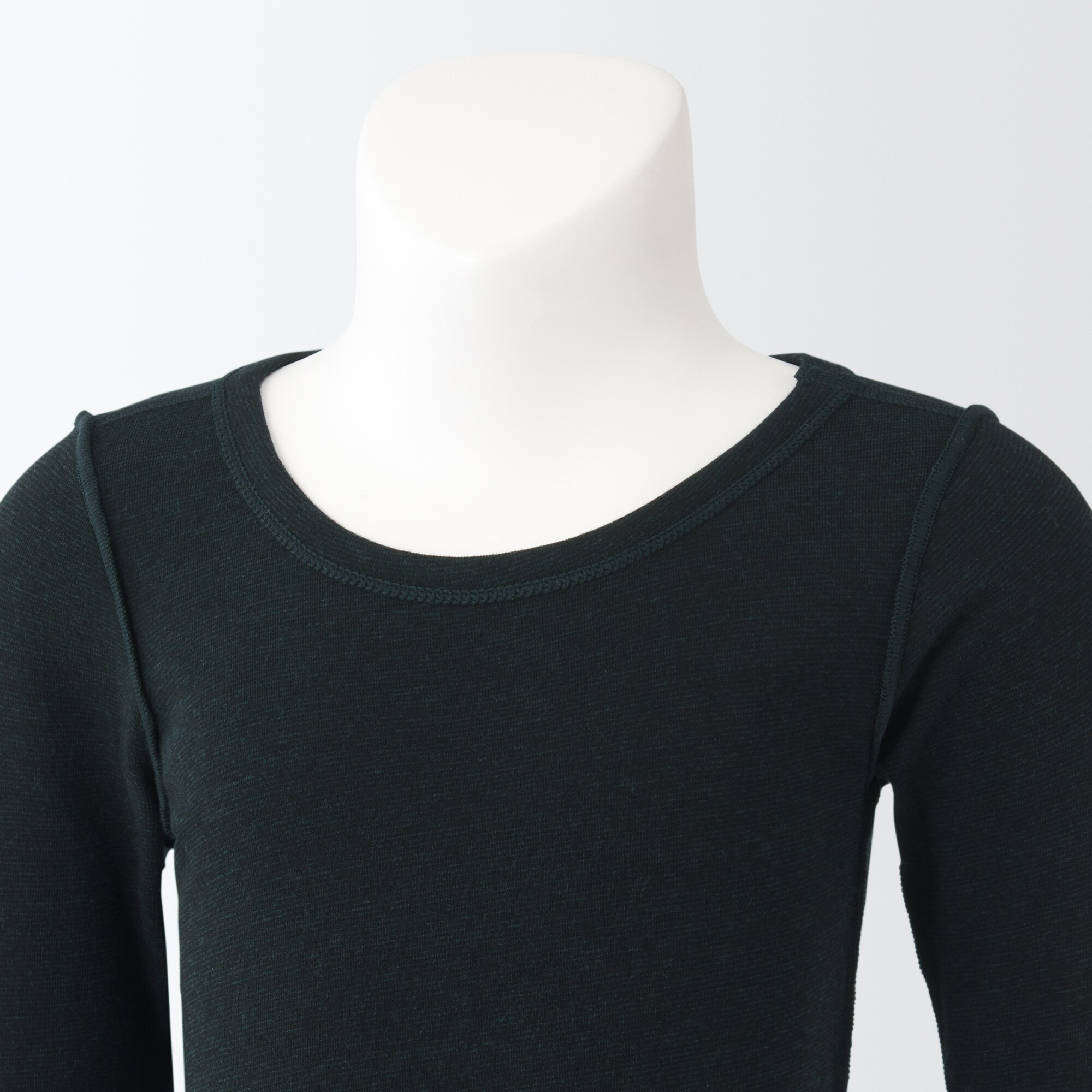 あったか綿　クルーネック長袖Ｔシャツ（ベビー）