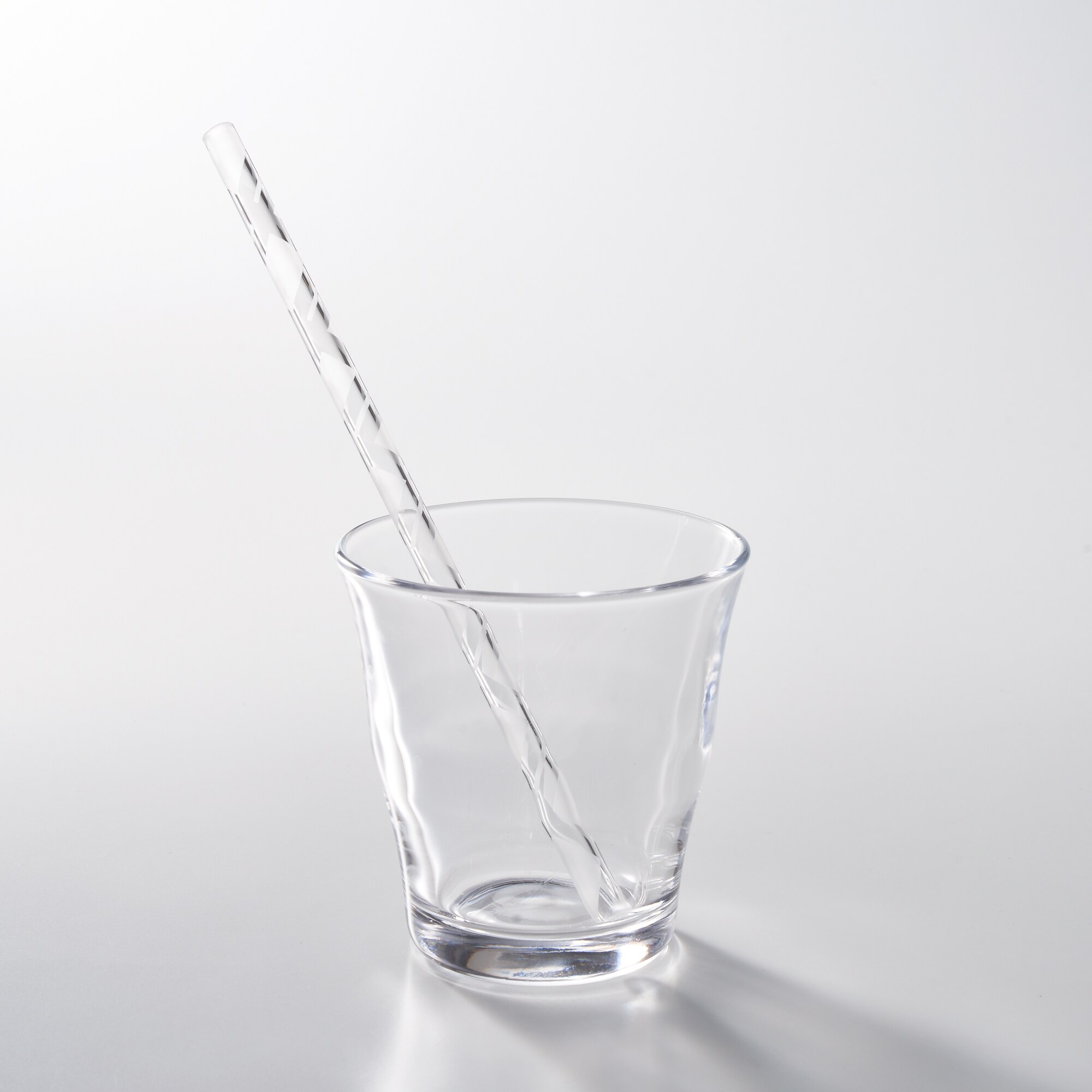 ガラスストロー「チェック」 1本