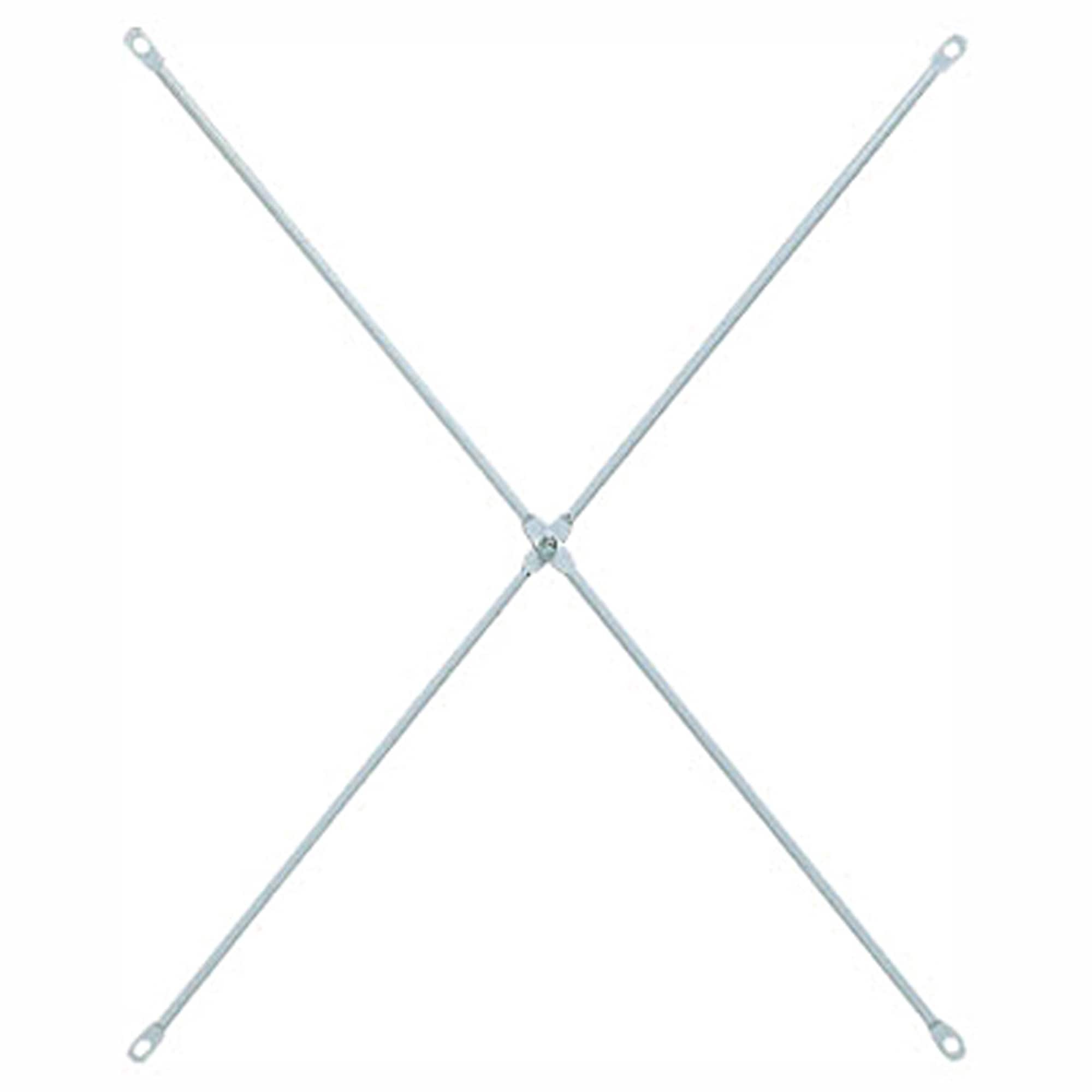 スチールユニットシェルフ用クロスバー・ライトグレー　特大　幅１１２ｃｍタイプ用