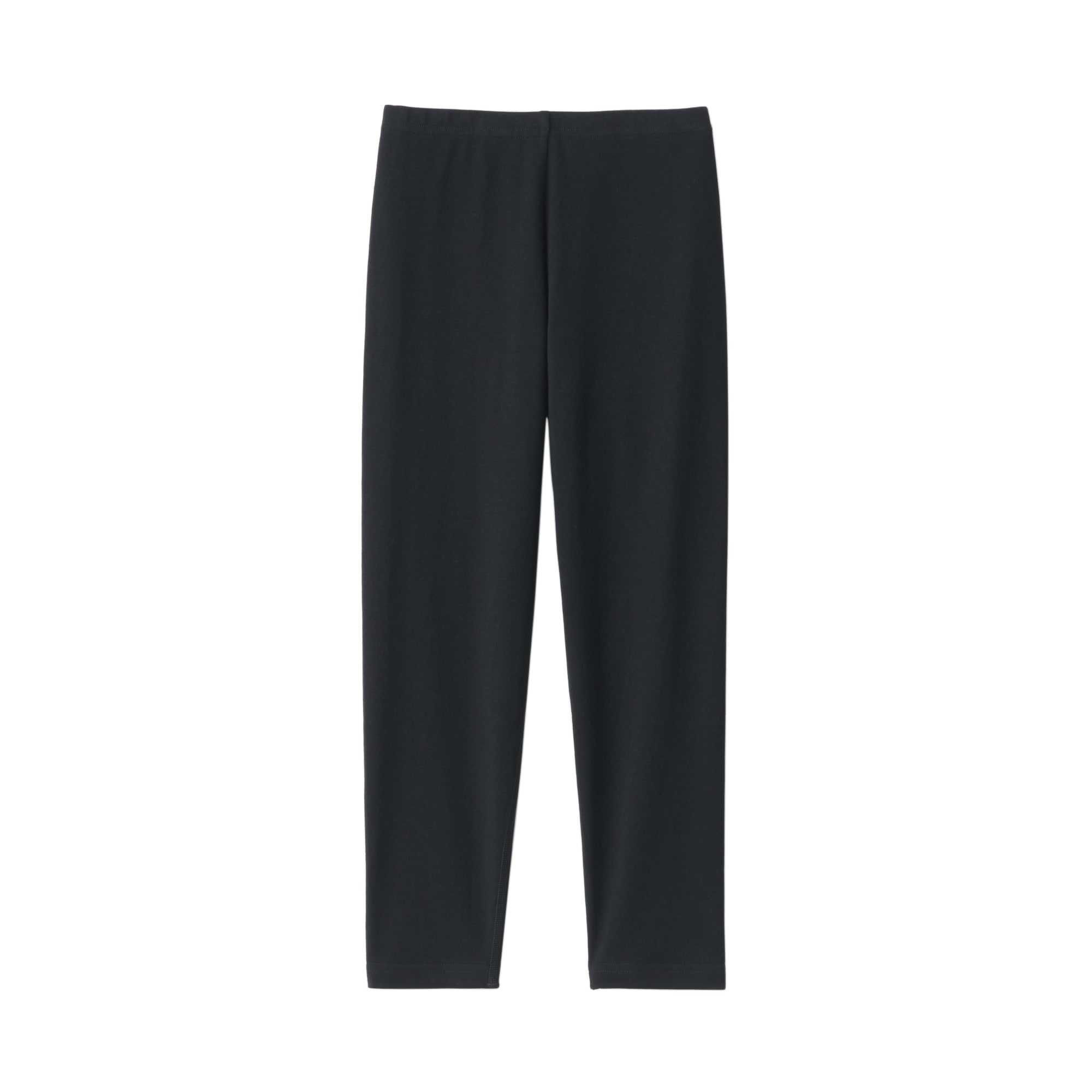 ストレッチ天竺編み　七分丈レギンス