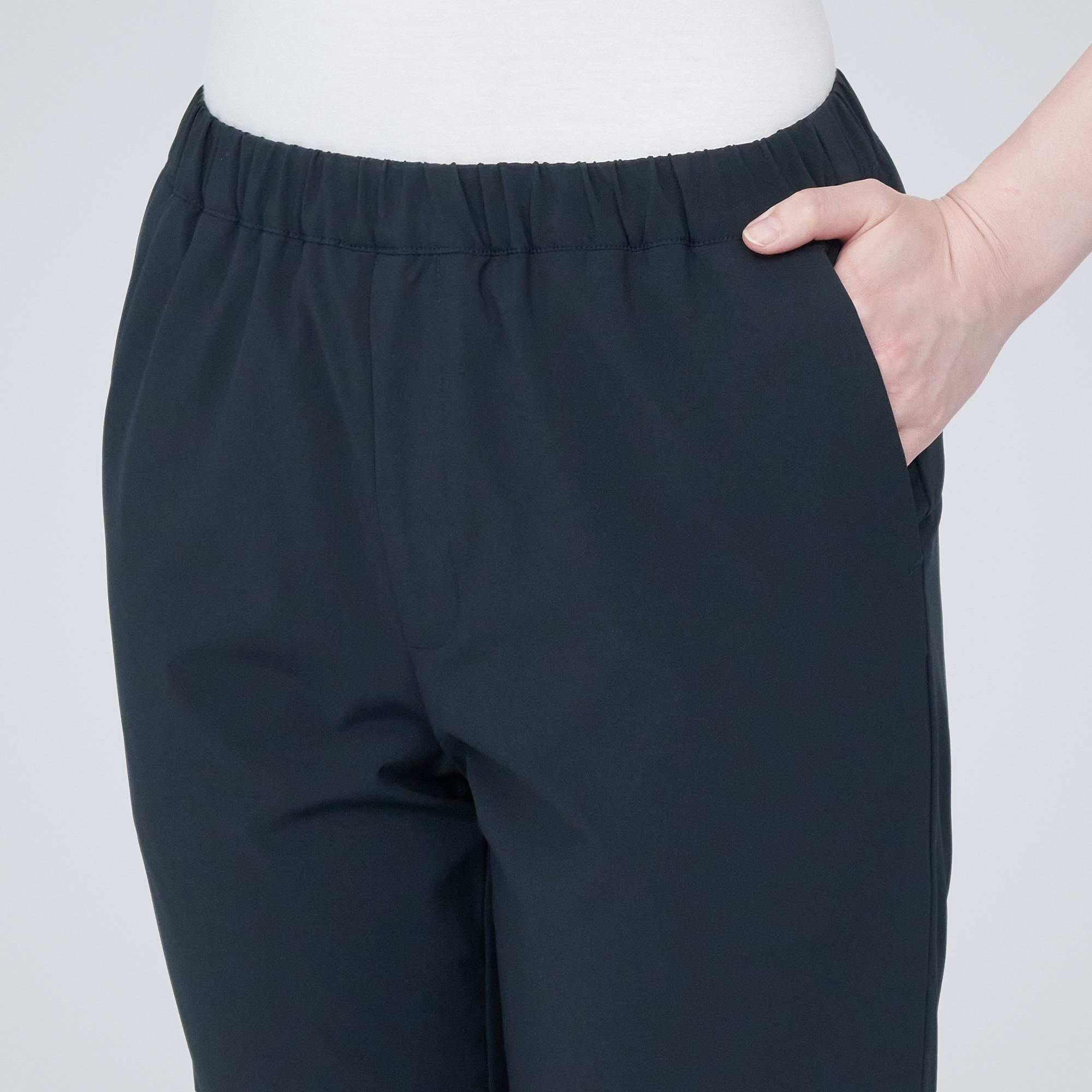 ストレッチ裏フリースジョガーパンツ