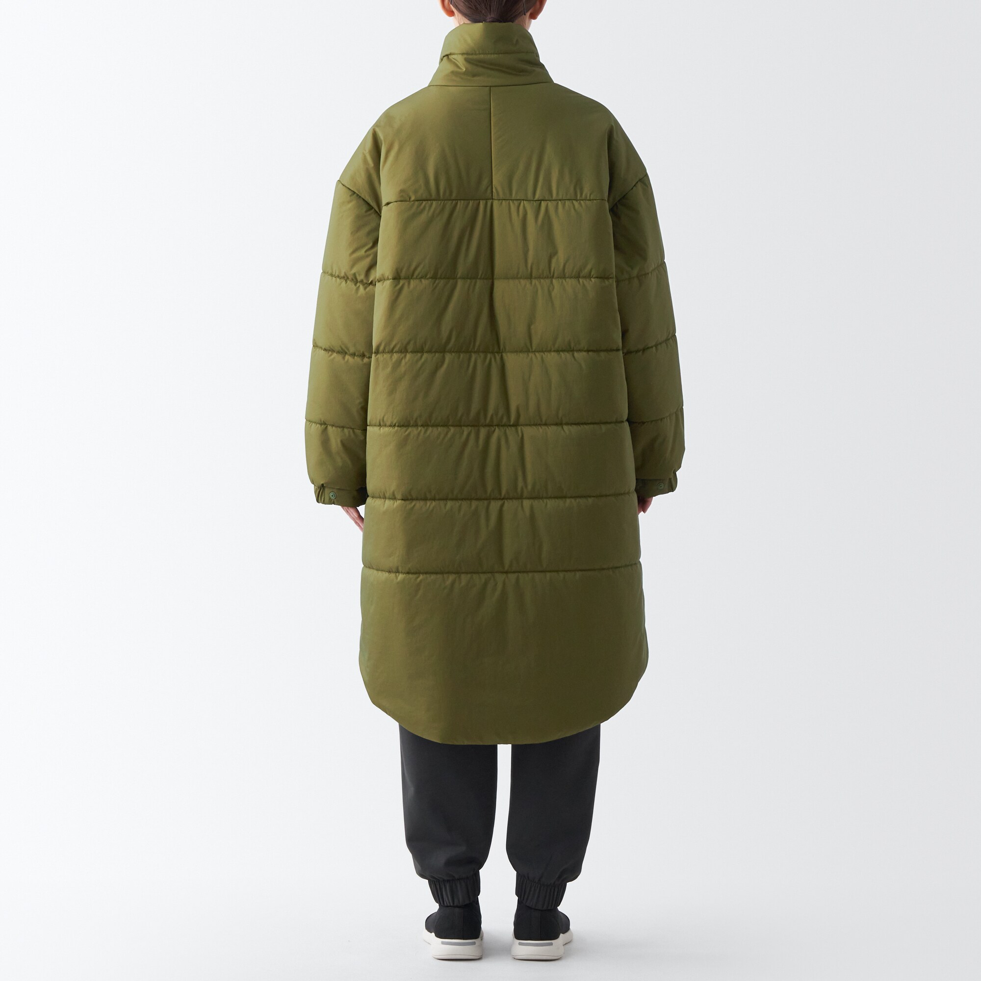 防風撥水中わたコート