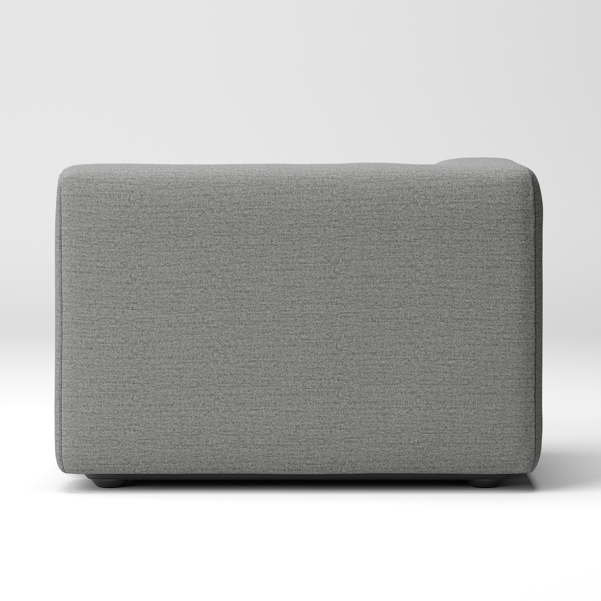 【カバー】綿帆布　ユニットソファ　ハーフアーム付　大（右）用カバー