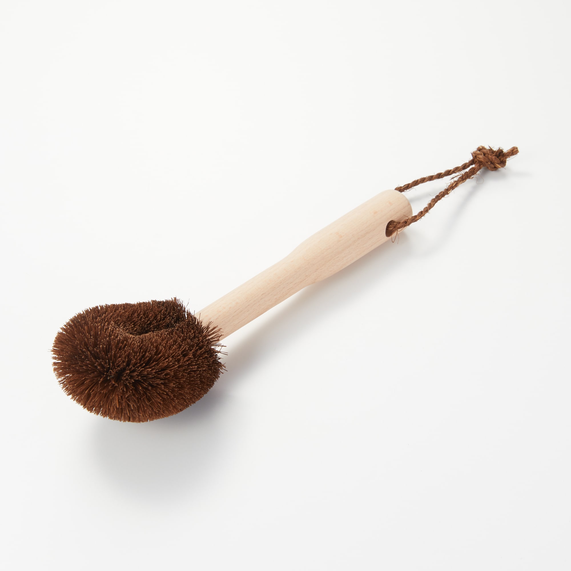 しゅろのやさしいたわし　子どもの靴用　ブナ柄