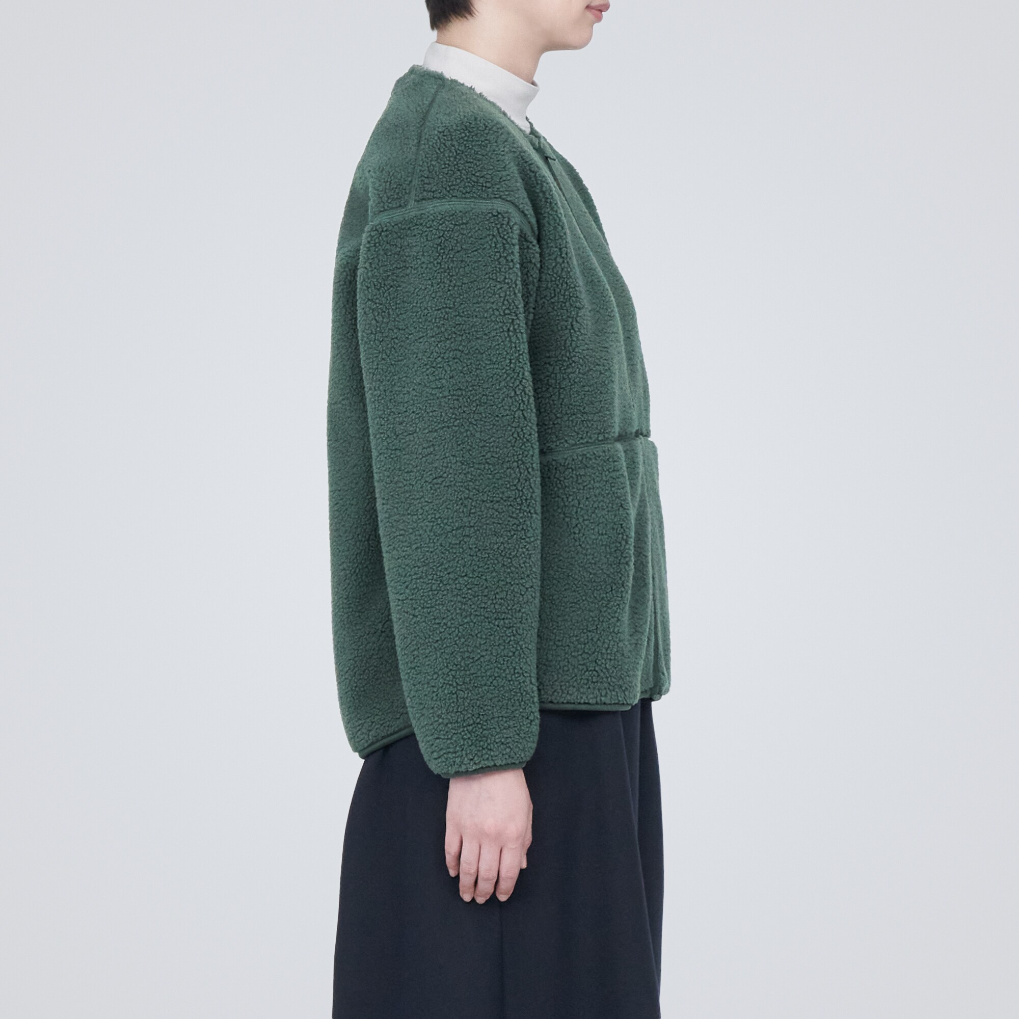 ボアフリースジャケット