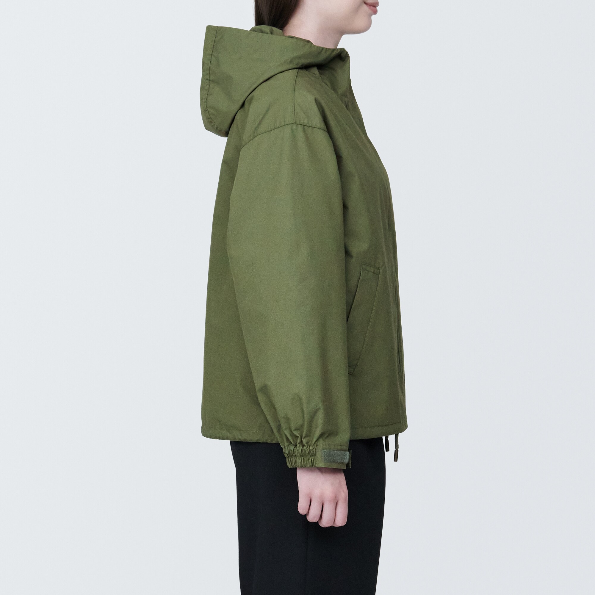 婦人　撥水フードジャケット