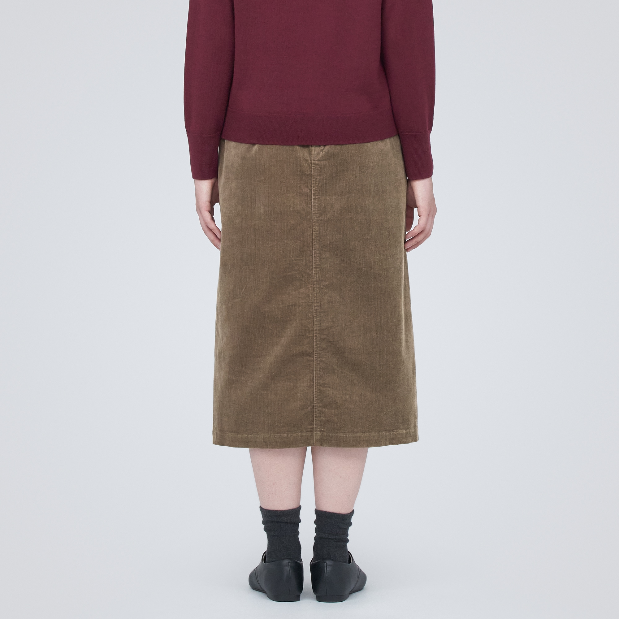 コーデュロイナロースカート