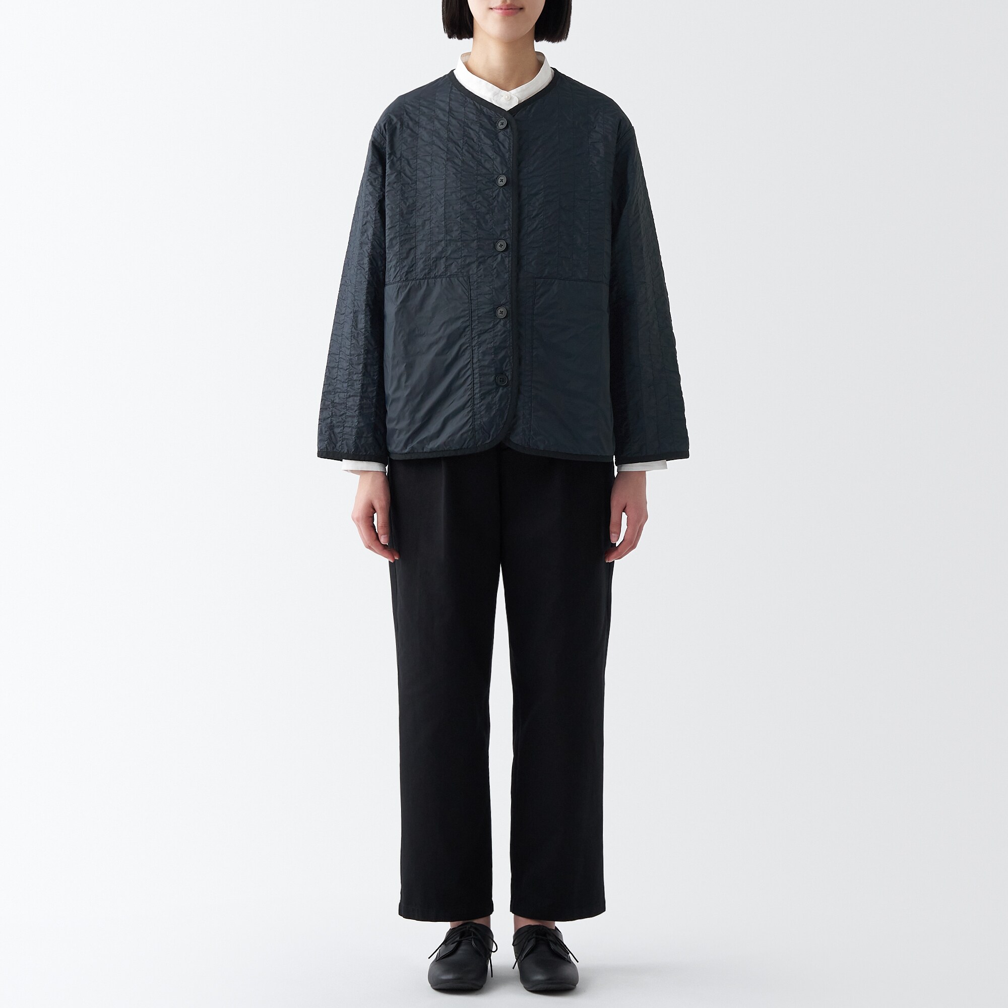 リバーシブルキルトジャケット（婦人）