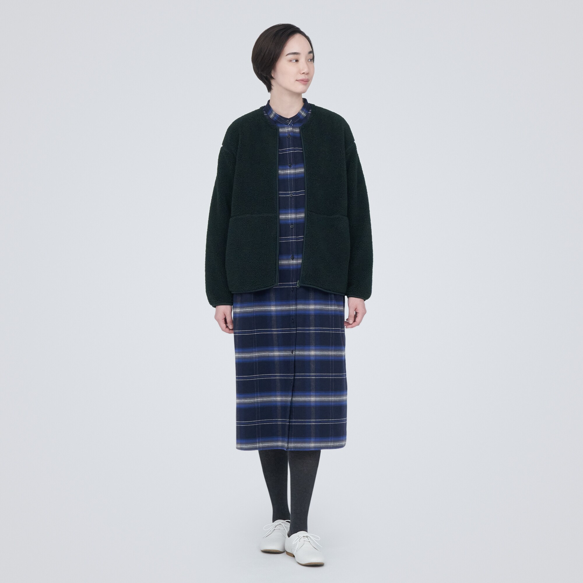 ボアフリースジャケット