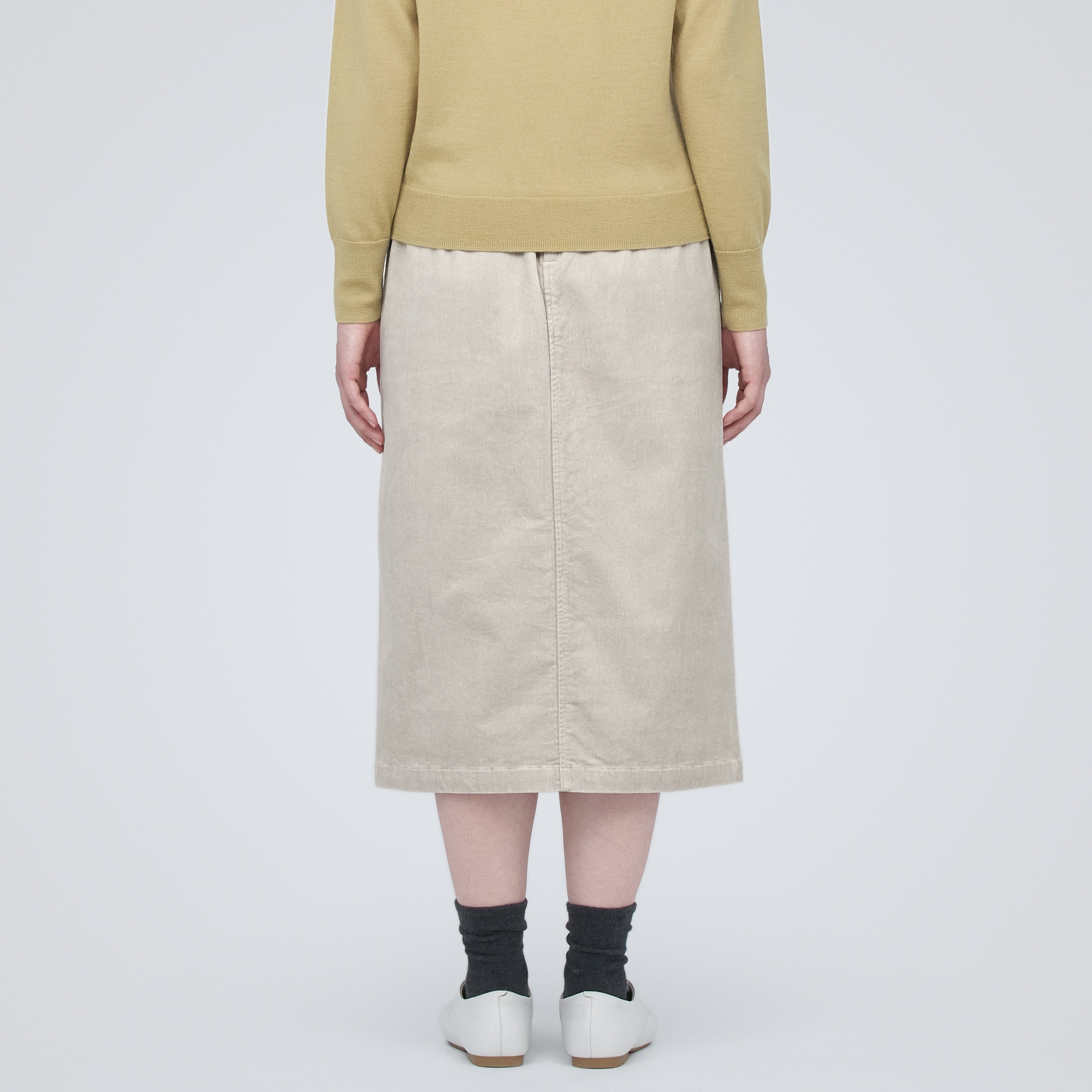 コーデュロイナロースカート