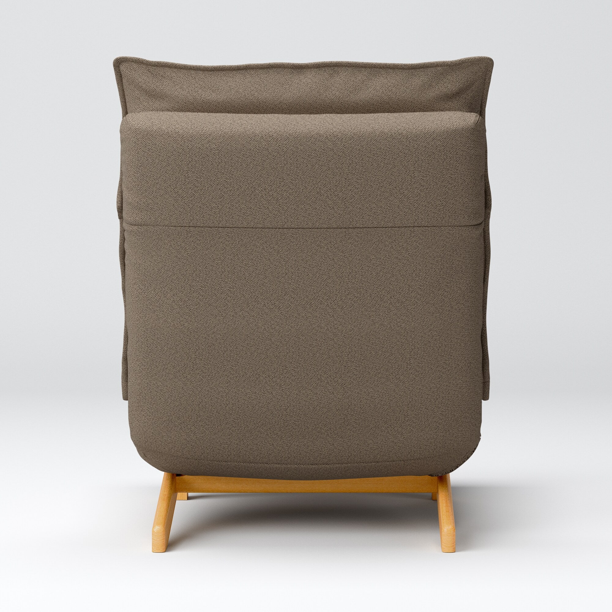 【カバー】綿太番手ハイバックリクライニングソファ・１シーター用カバー