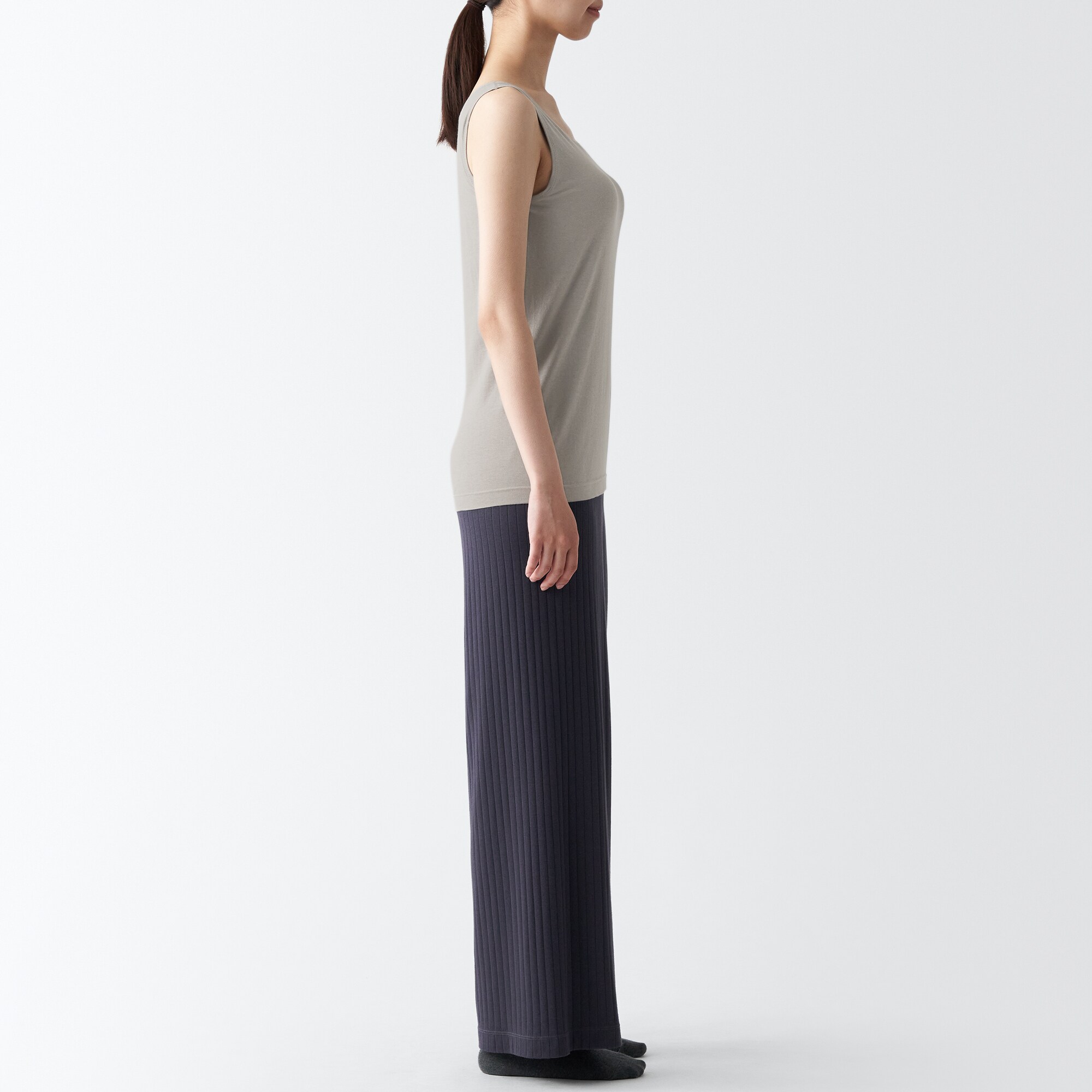 あったか綿　ブラタンクトップ