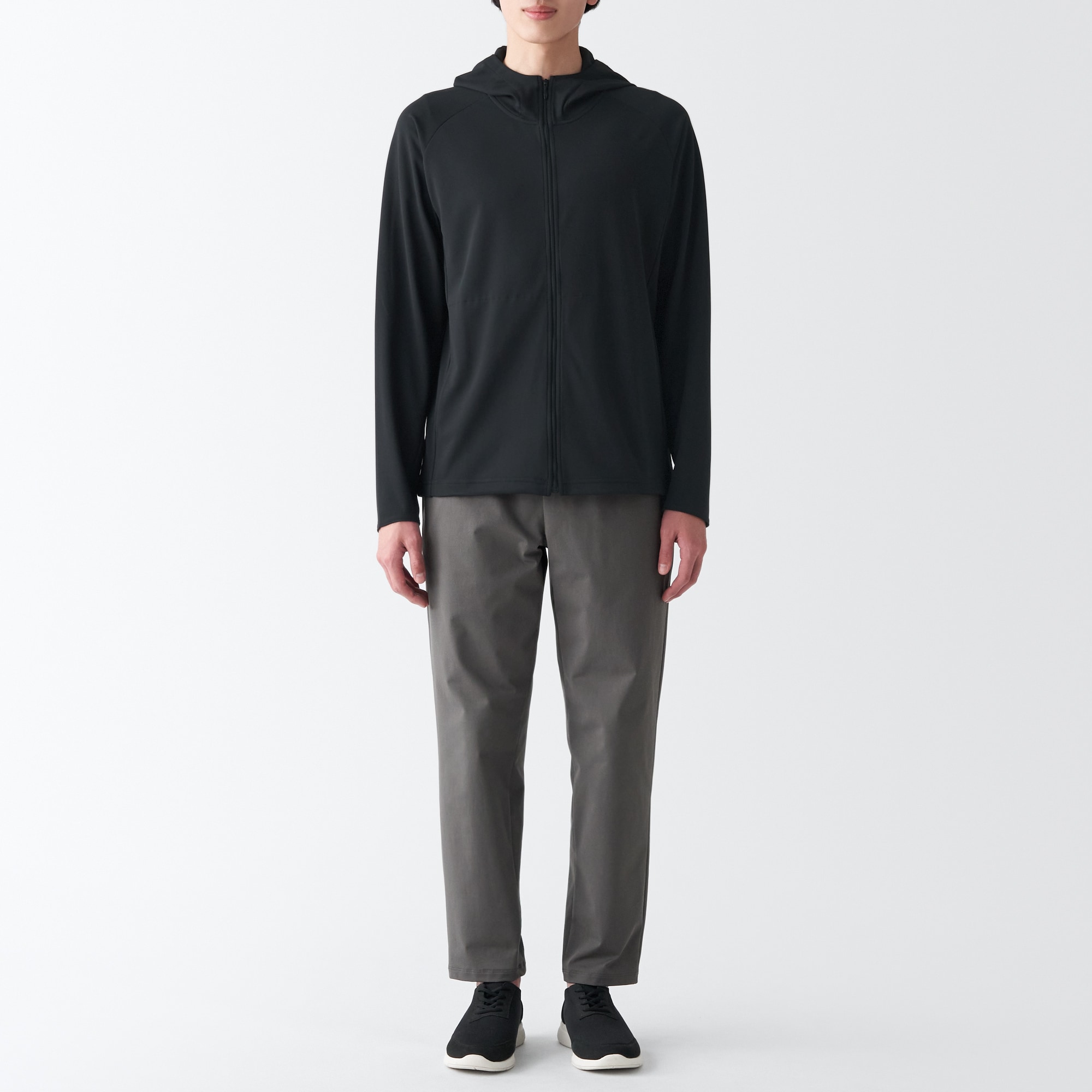 ＵＶカット乾きやすいジップパーカー