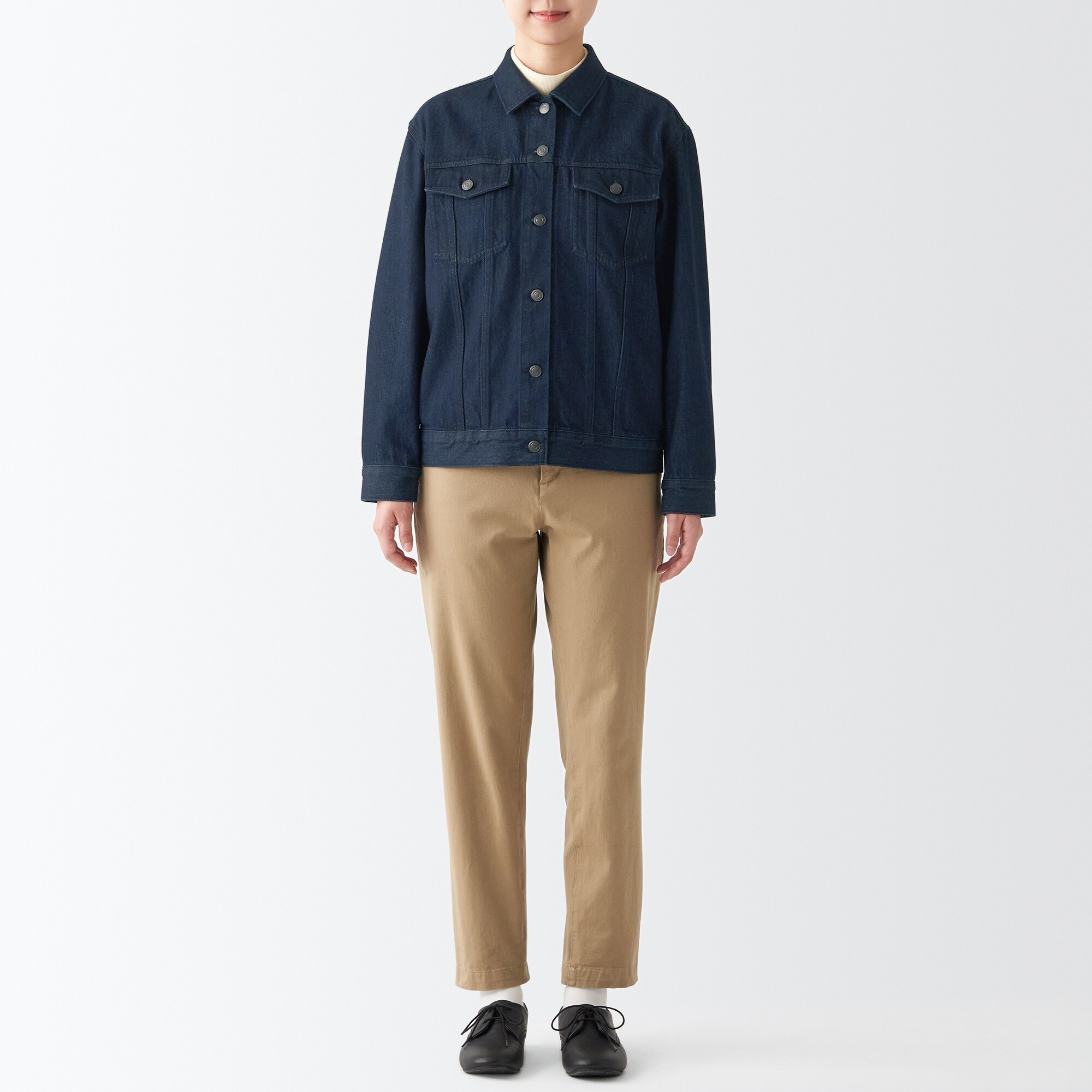 洗いざらしデニムジャケット