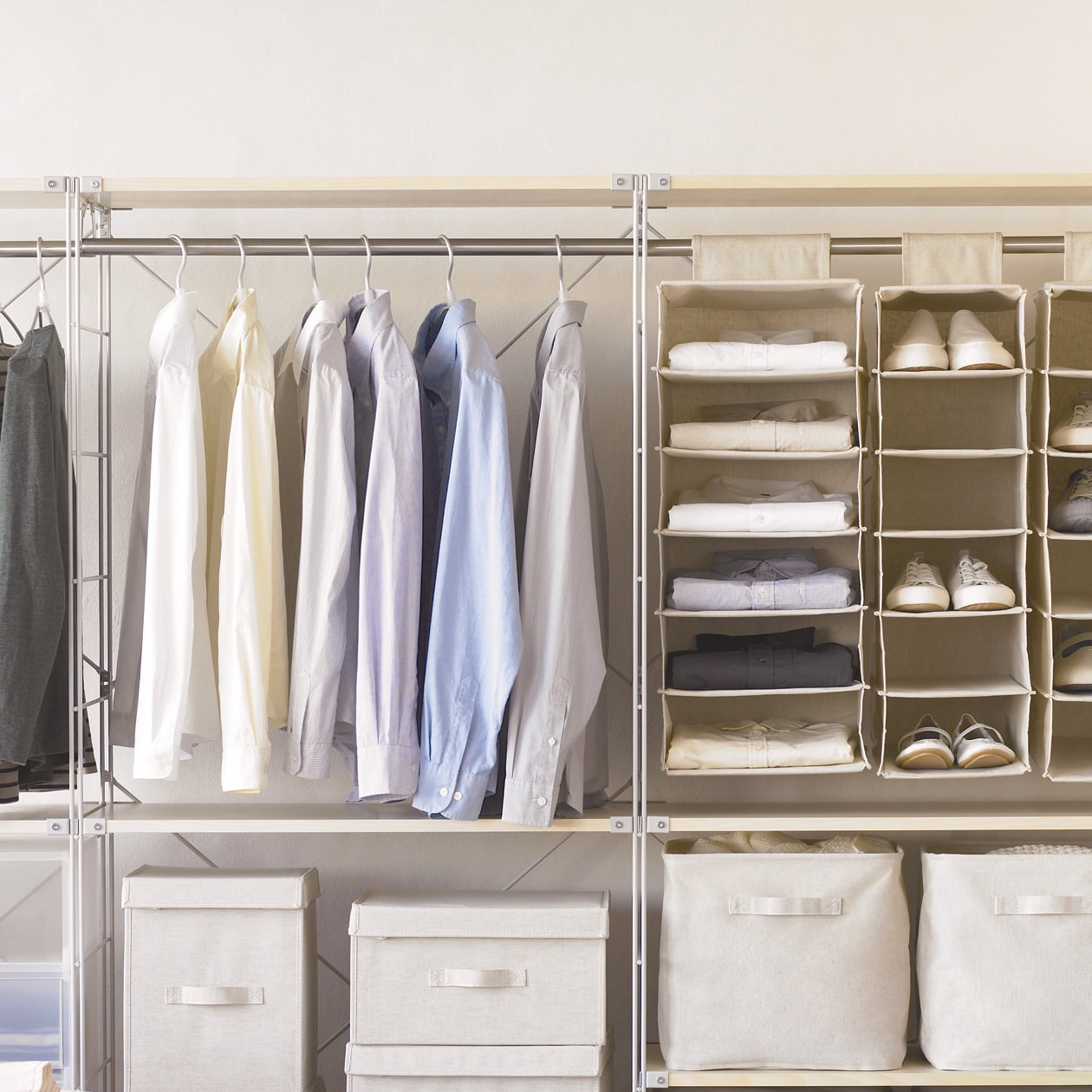 ユニットシェルフ・ワードローブバー