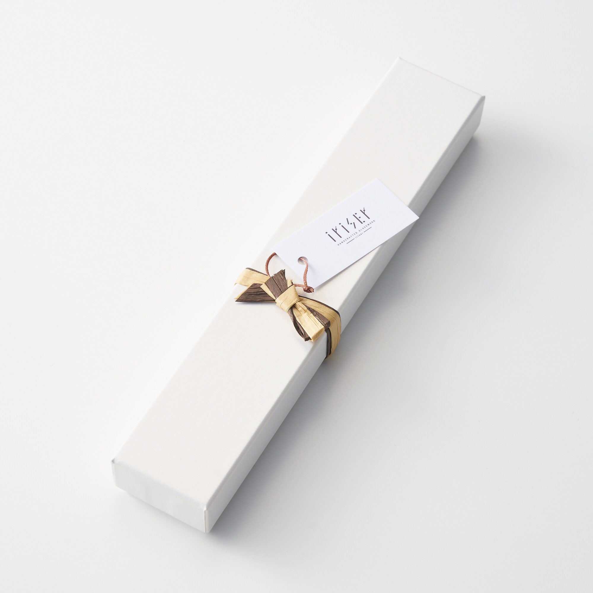 ガラスストロー「チェック」 1本