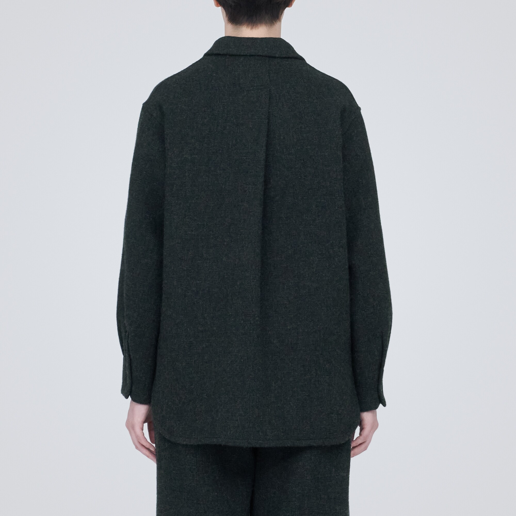 再生ウール混二重織りジャケット（婦人）