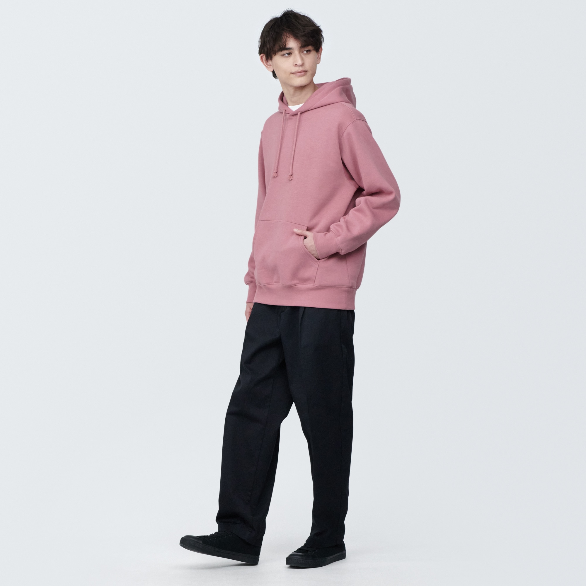 紳士　スウェットプルパーカ