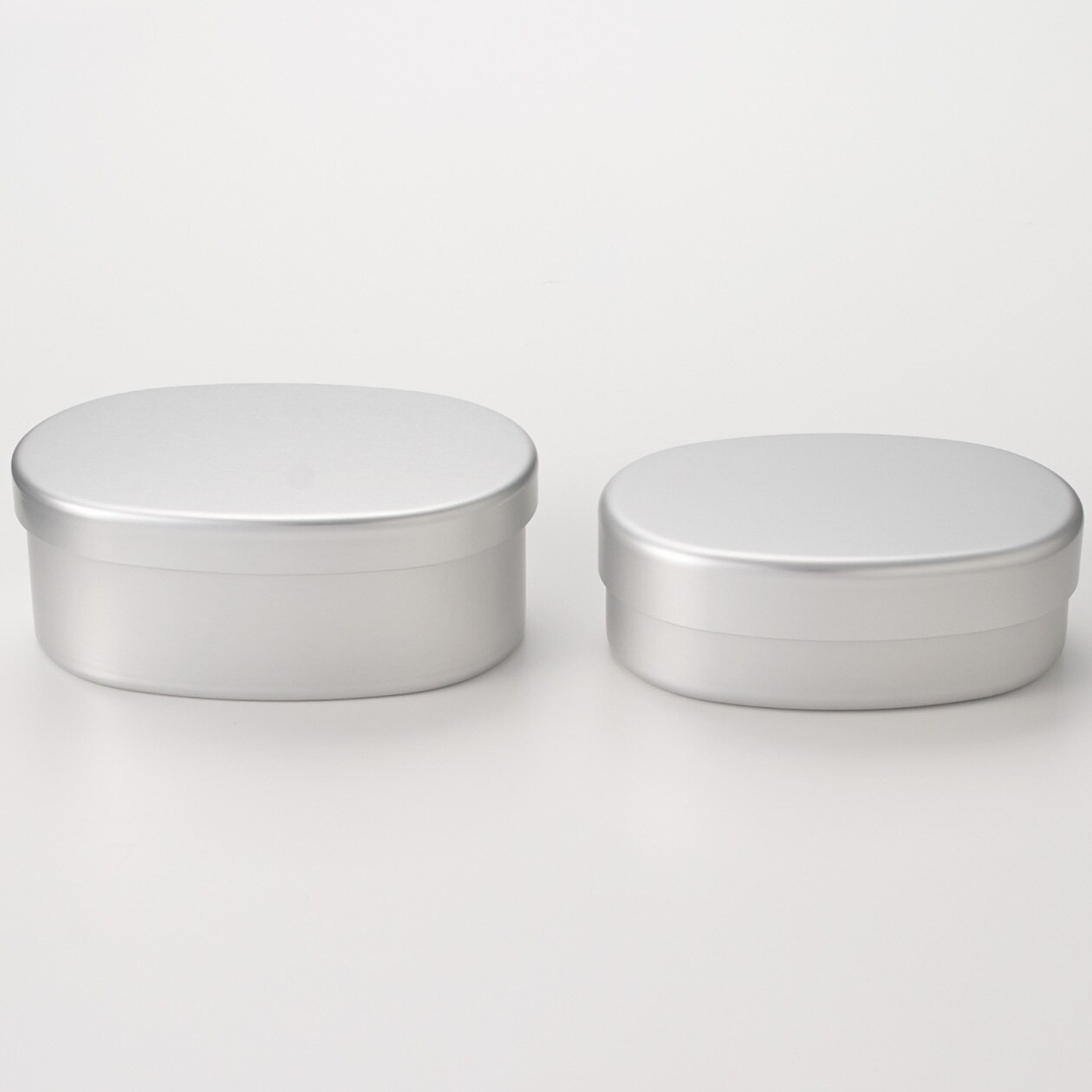 アルミ弁当箱・小／大