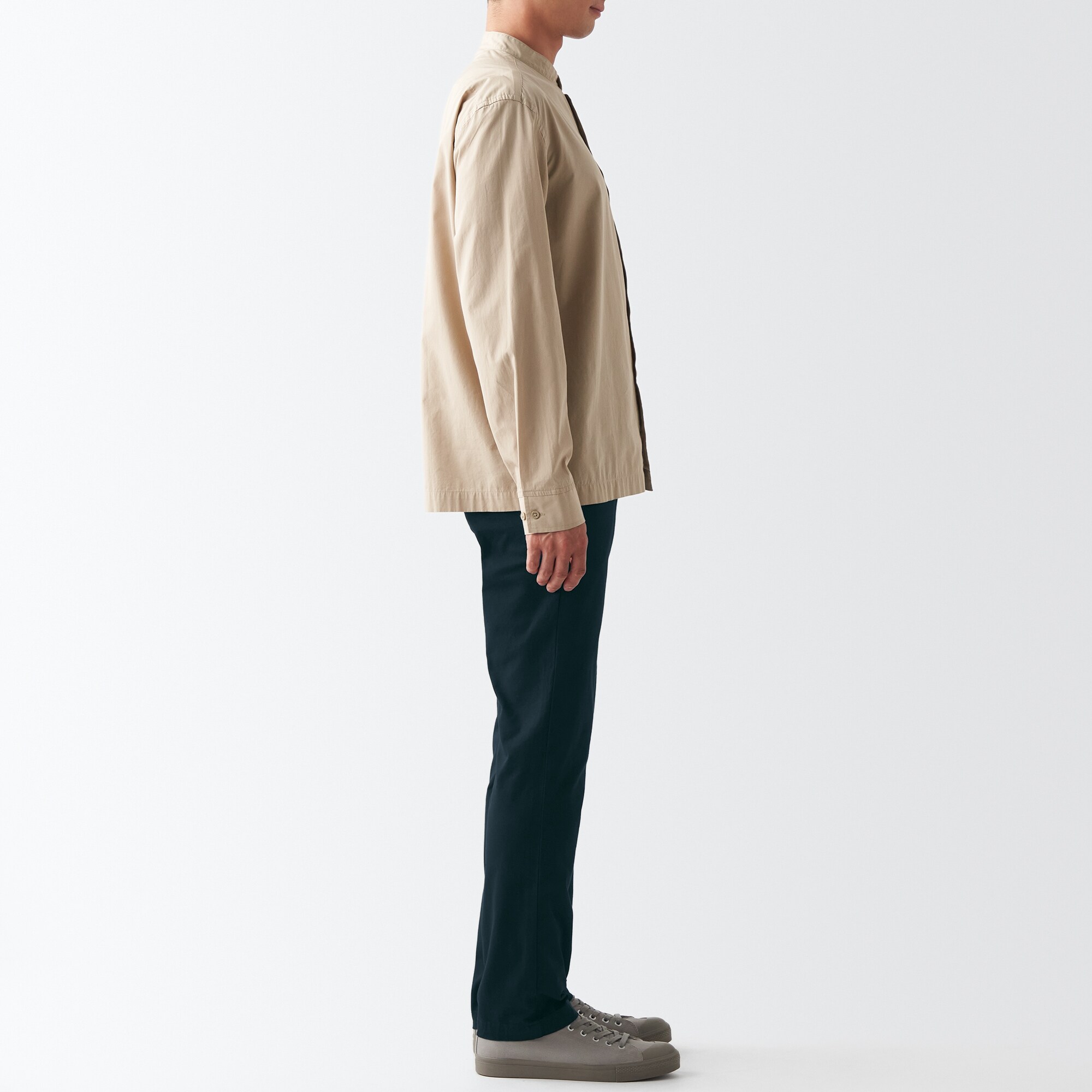 【スリム】縦横ストレッチチノスリムパンツ（股下８５ｃｍ）