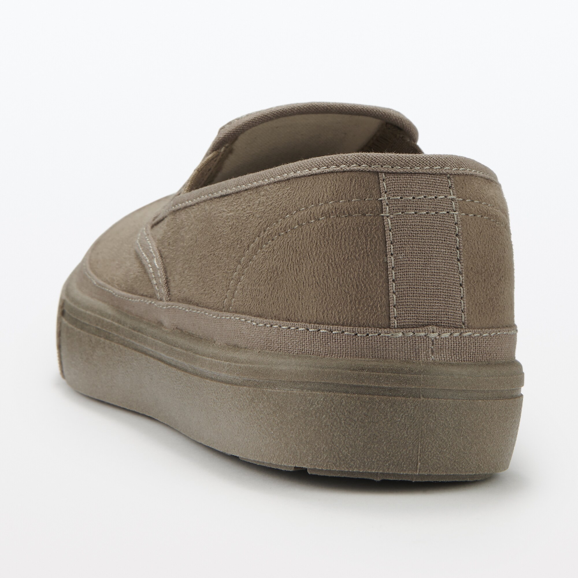 紳士　撥水起毛スリッポンスニーカー