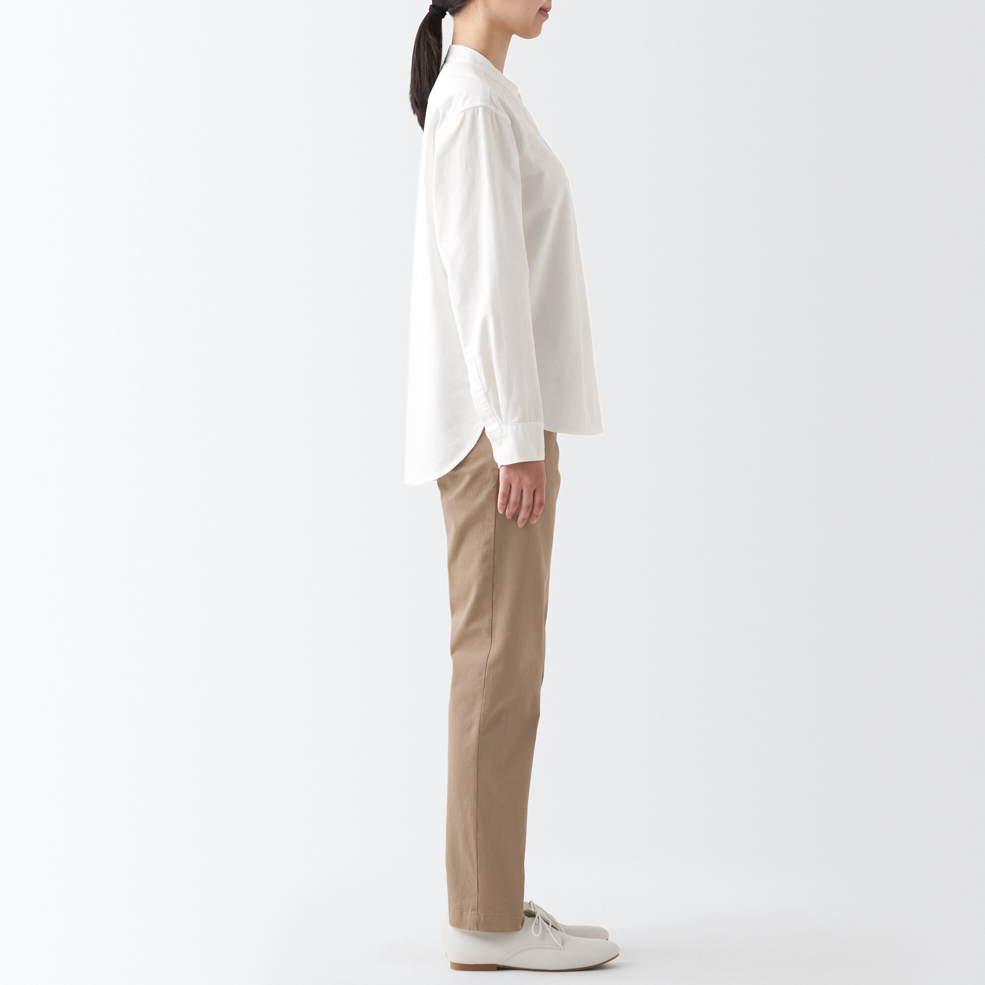 縦横ストレッチチノボーイフィットパンツ（股下７５ｃｍ）新サイズ対応